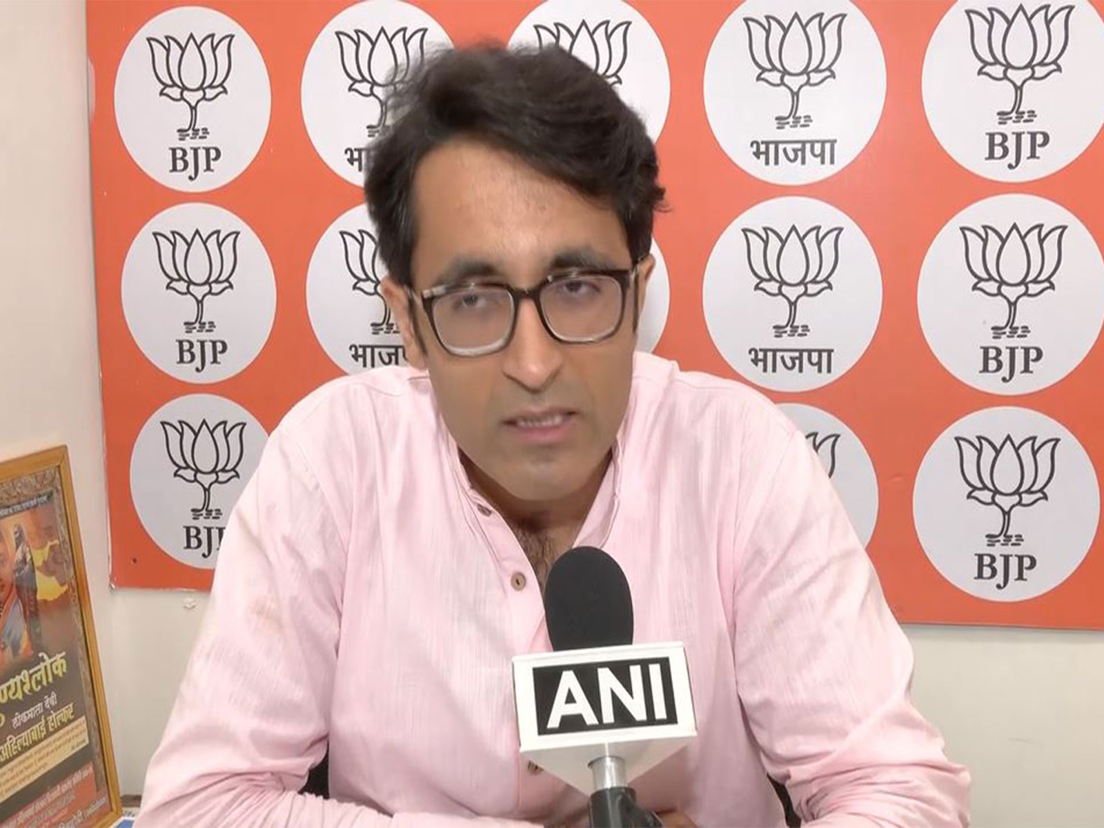 BJP national spokesperson Pradeep Bhandari (Photo/ANI)