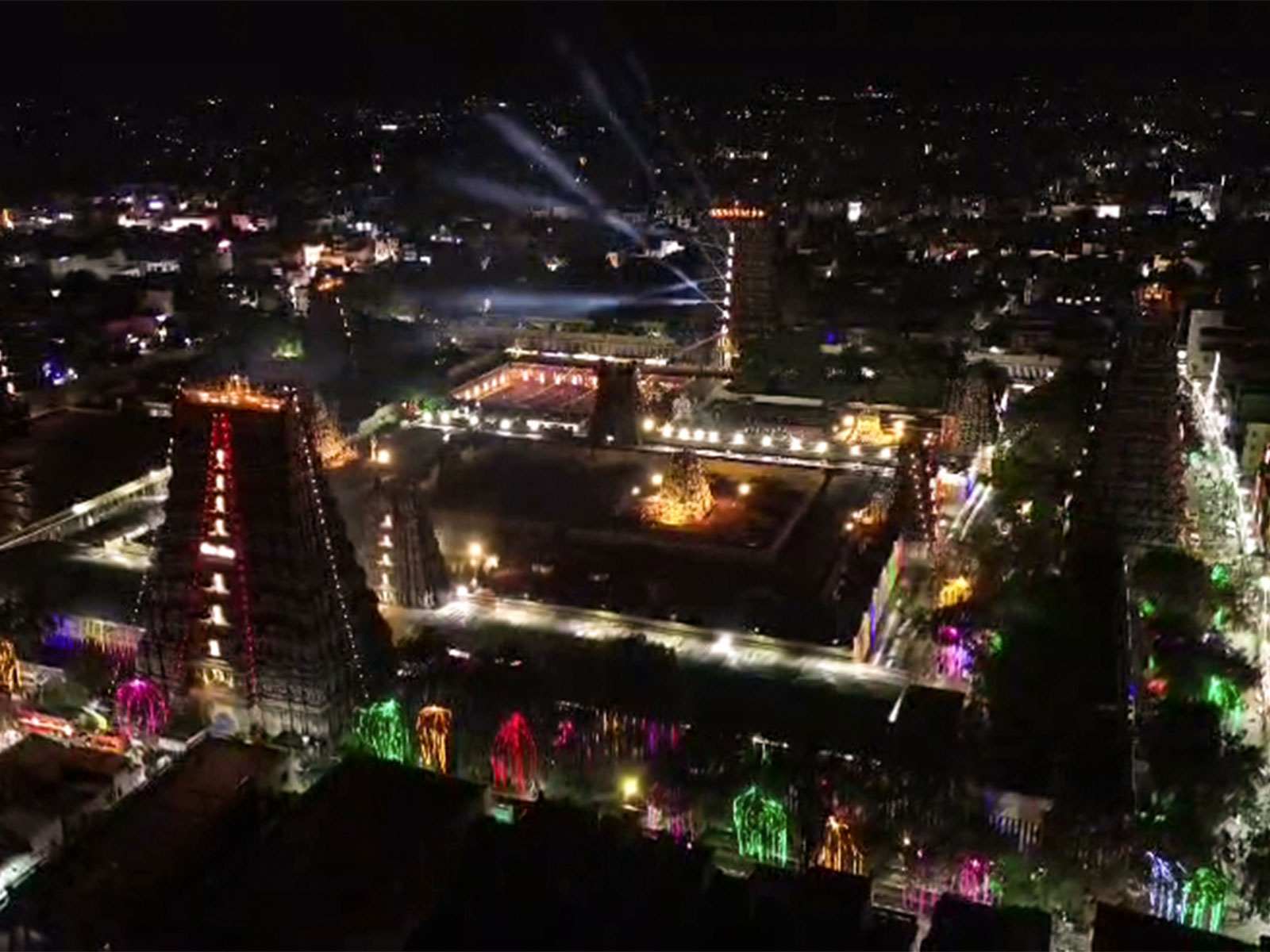 Meenakshi Amman Temple (Photo/ANI)