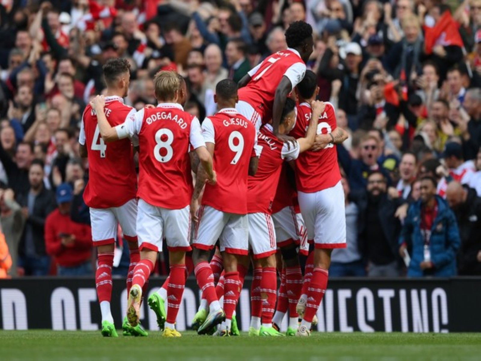 Arsenal team. (Photo: @arsenal X)