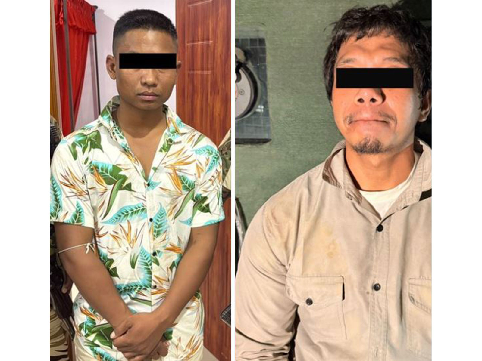 Sheleibam Tomtin Meitei and Sheleibam Jagatshyam Meitei (Photo/ManipurPolice)