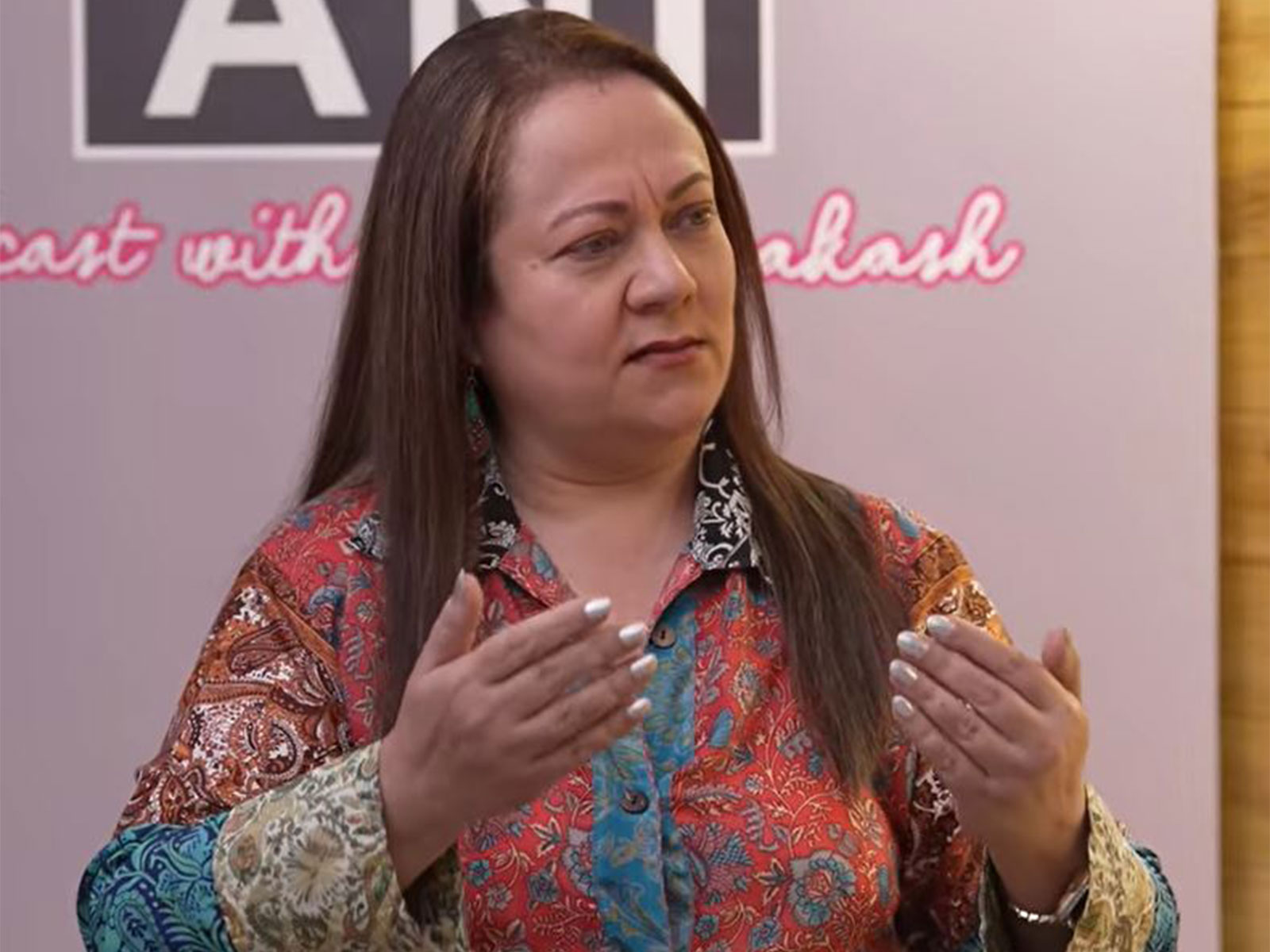 Veteran actress Mandakini (Photo/ANI)