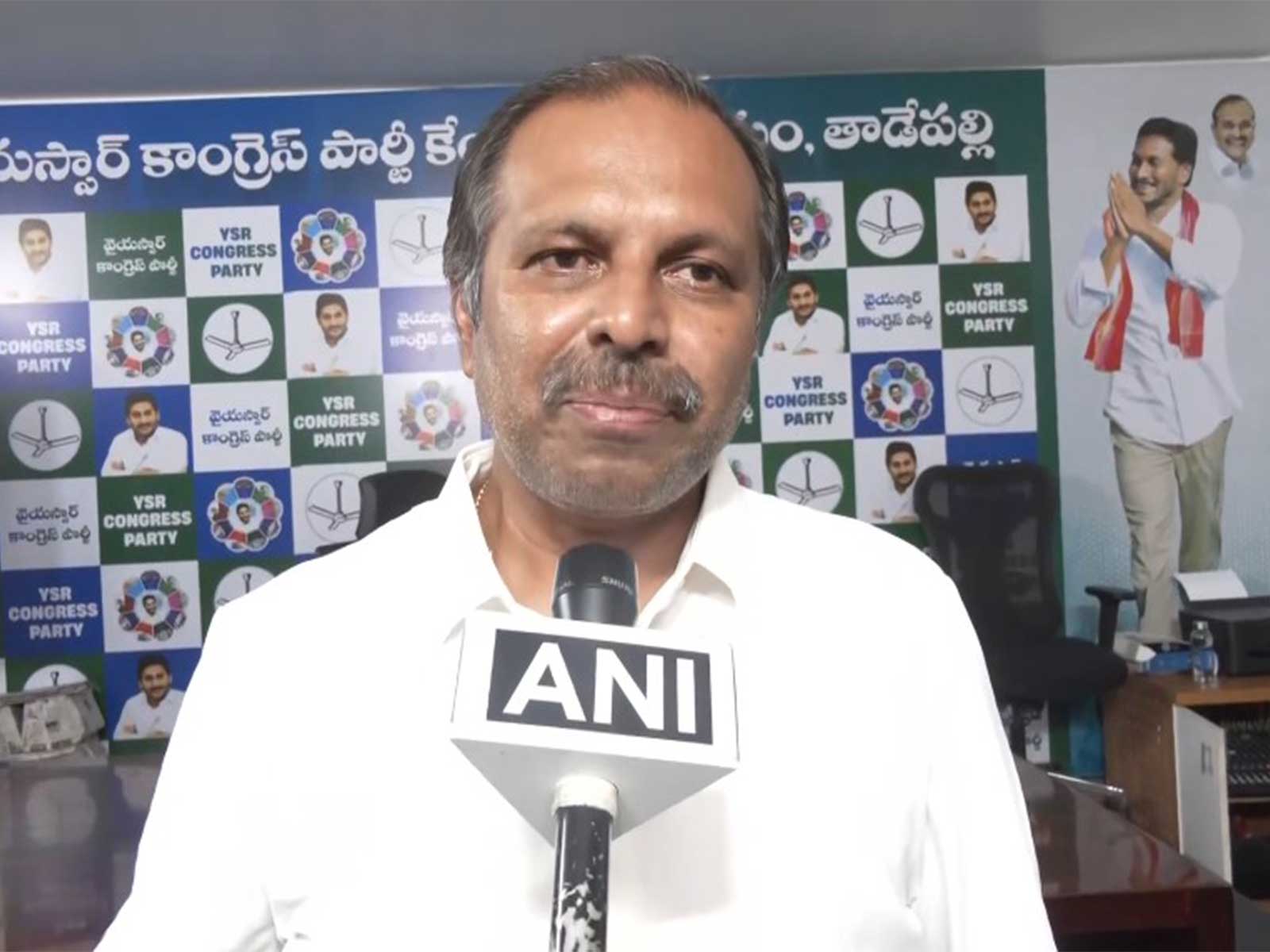 YSRCP State General Secretary Srikanth Reddy (Photo/ANI)
