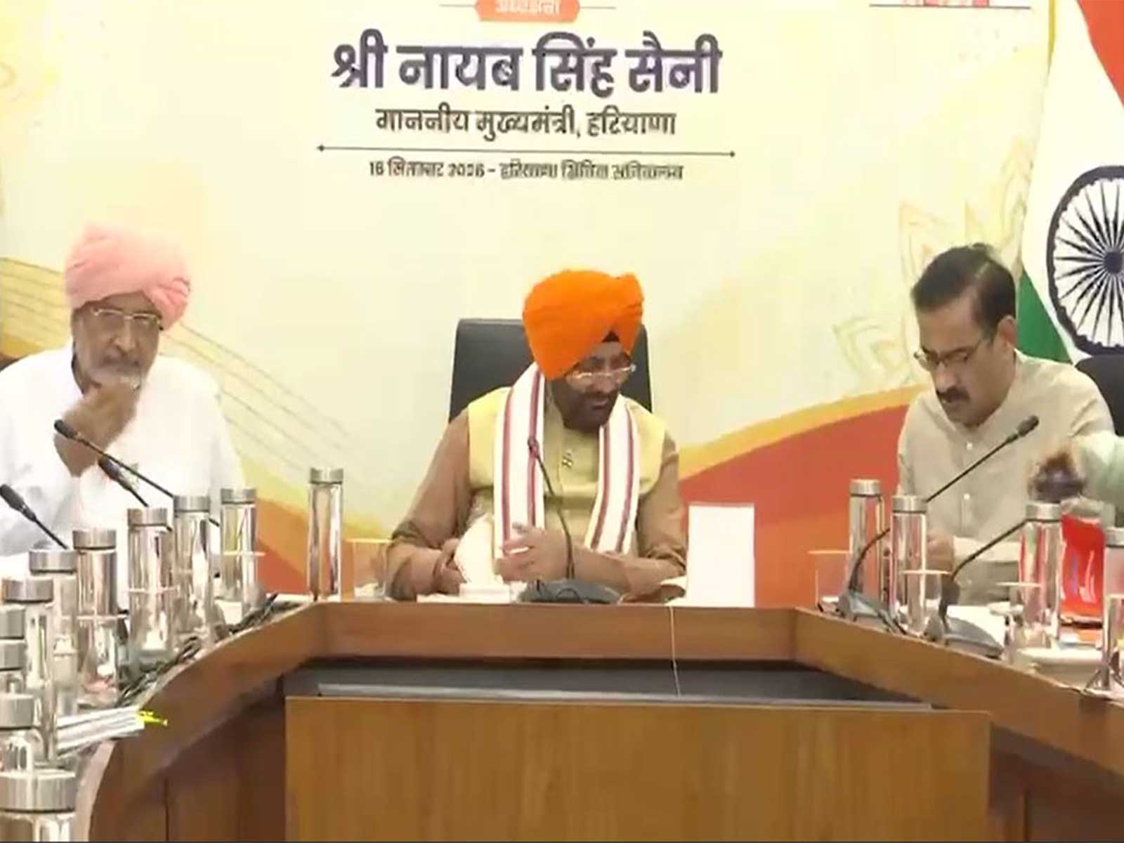Haryana Chief Minister Nayab Singh Saini (Photo/ANI)