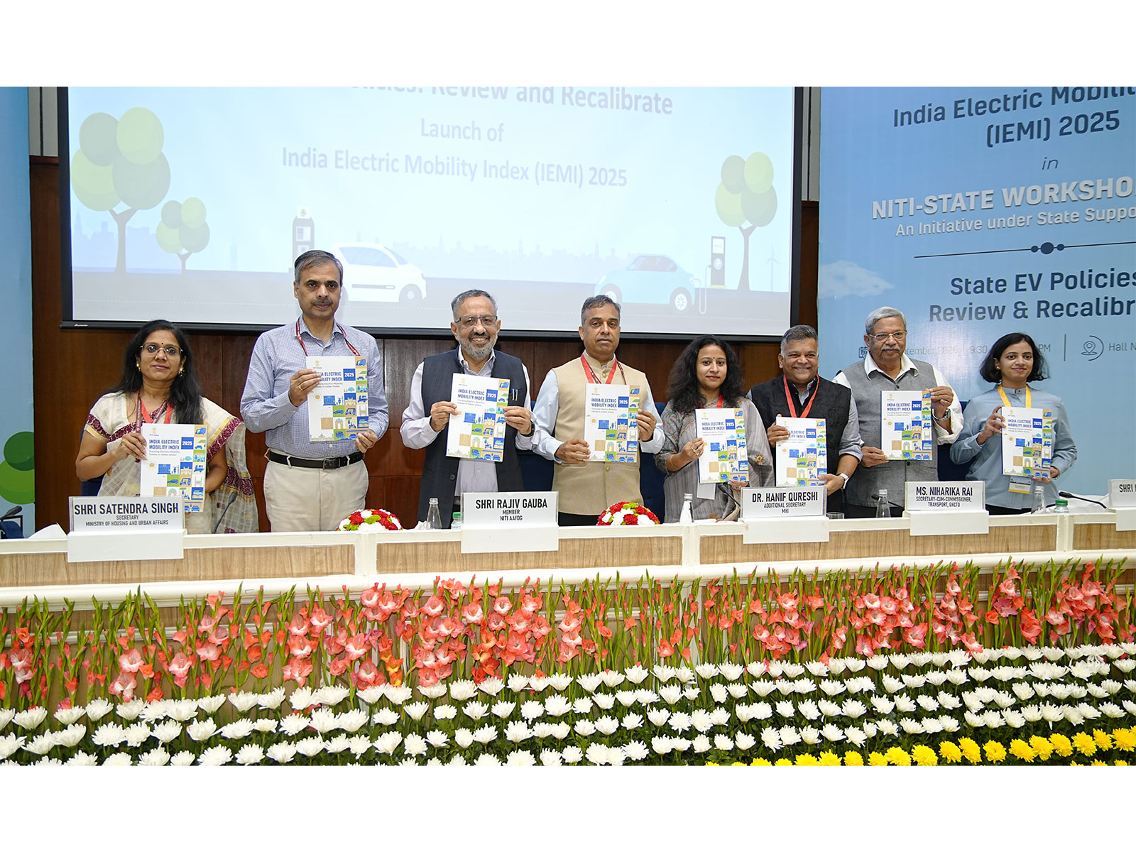 NITI Aayog Launches Second Edition of India Electric Mobility Index (Photo/PIB)