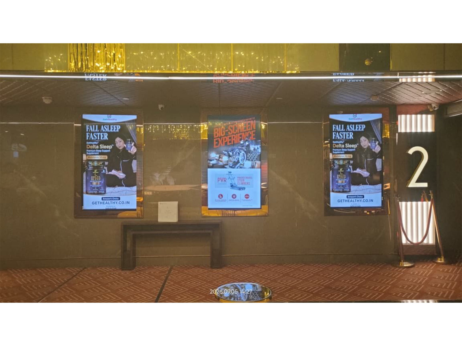 GetHealthy Takes Its Premium Vitamins and Wellness Products to the Big Screen With a Campaign Across Nine Mumbai Cinema Screens