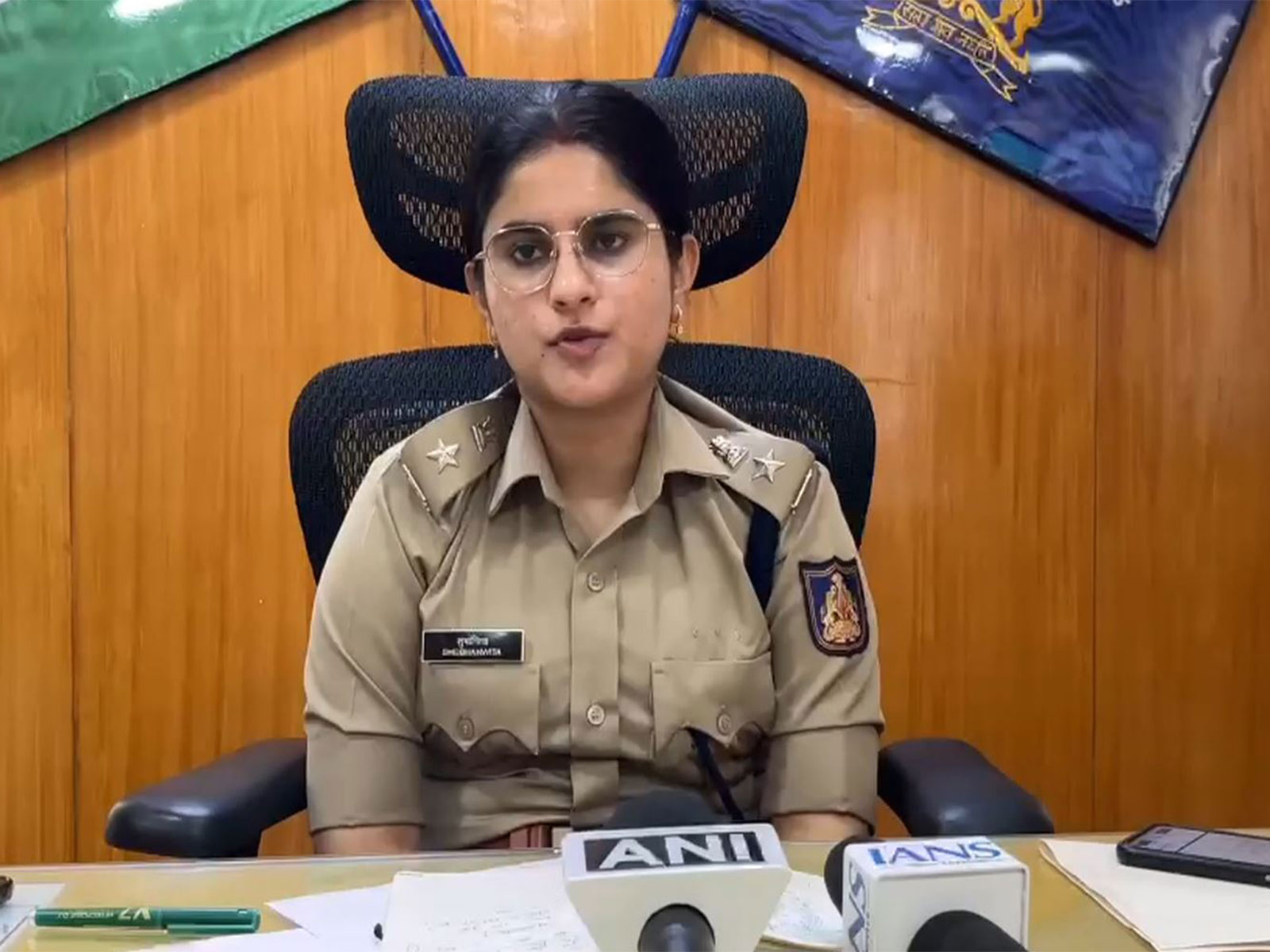 Hassan Superintendent of Police Shubhanwita (Photo/ANI)