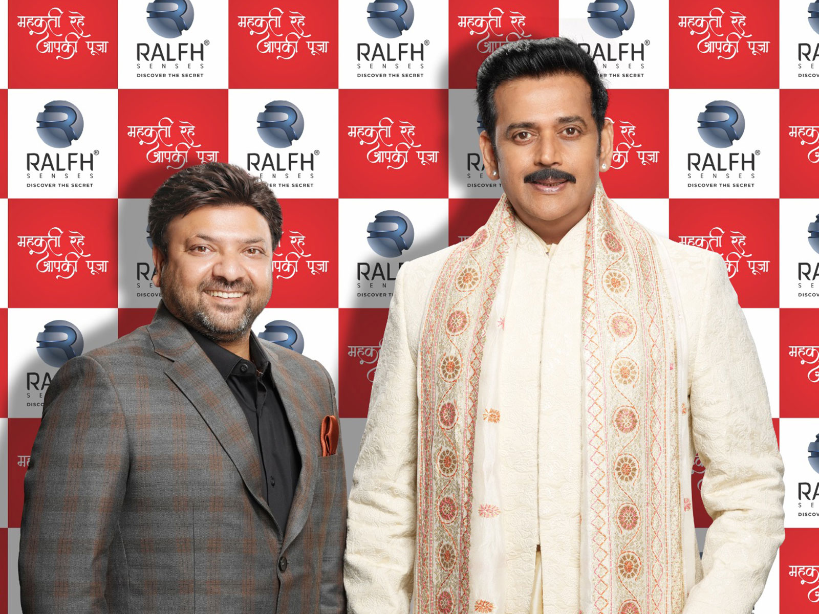 Ankush Gupta, Managing Director and Founder of Ralfh Senses with Ravi Kishan