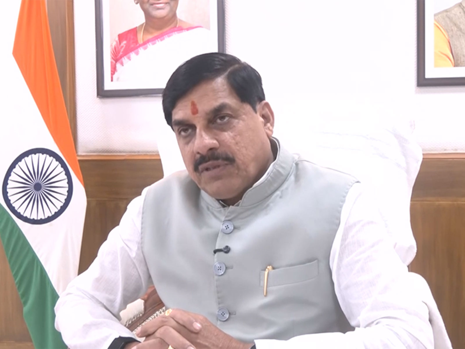MP CM Mohan Yadav (Photo / ANI)
