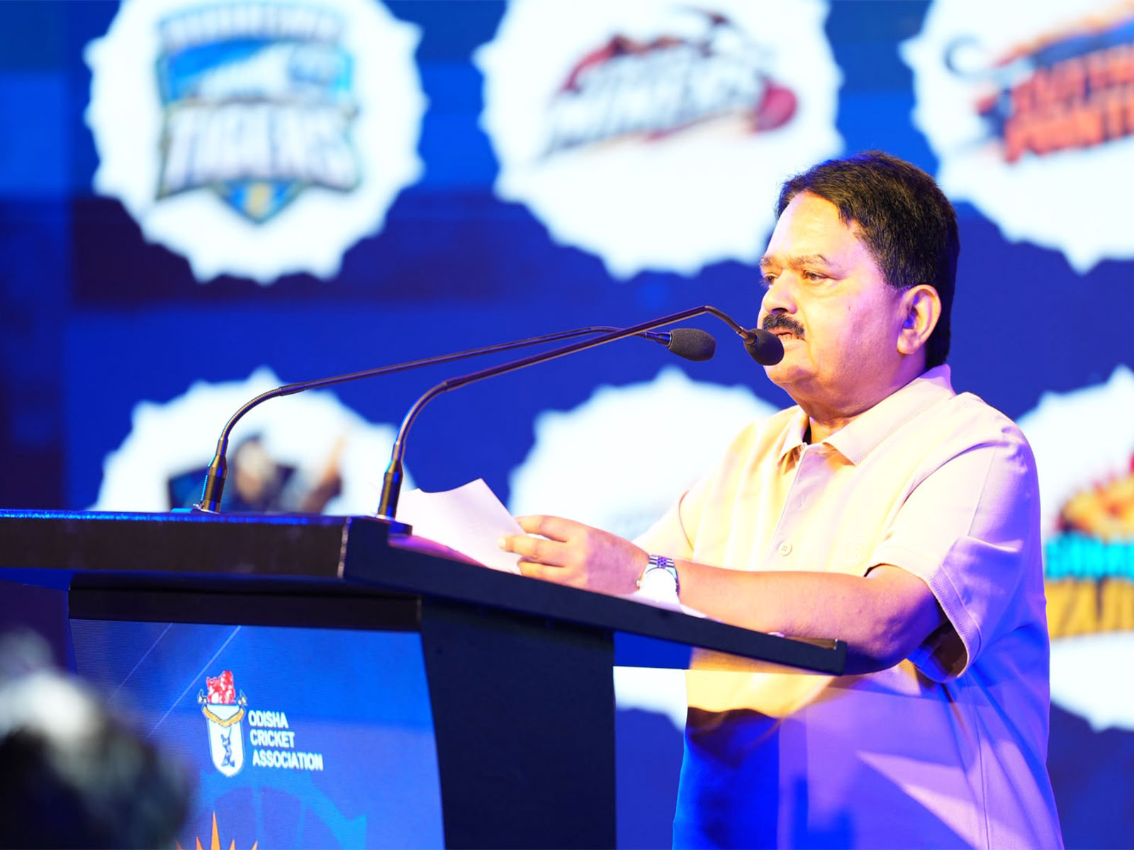 Odisha Cricket Association (OCA) President Pankaj Lochan Mohanty (Photo: OTL)