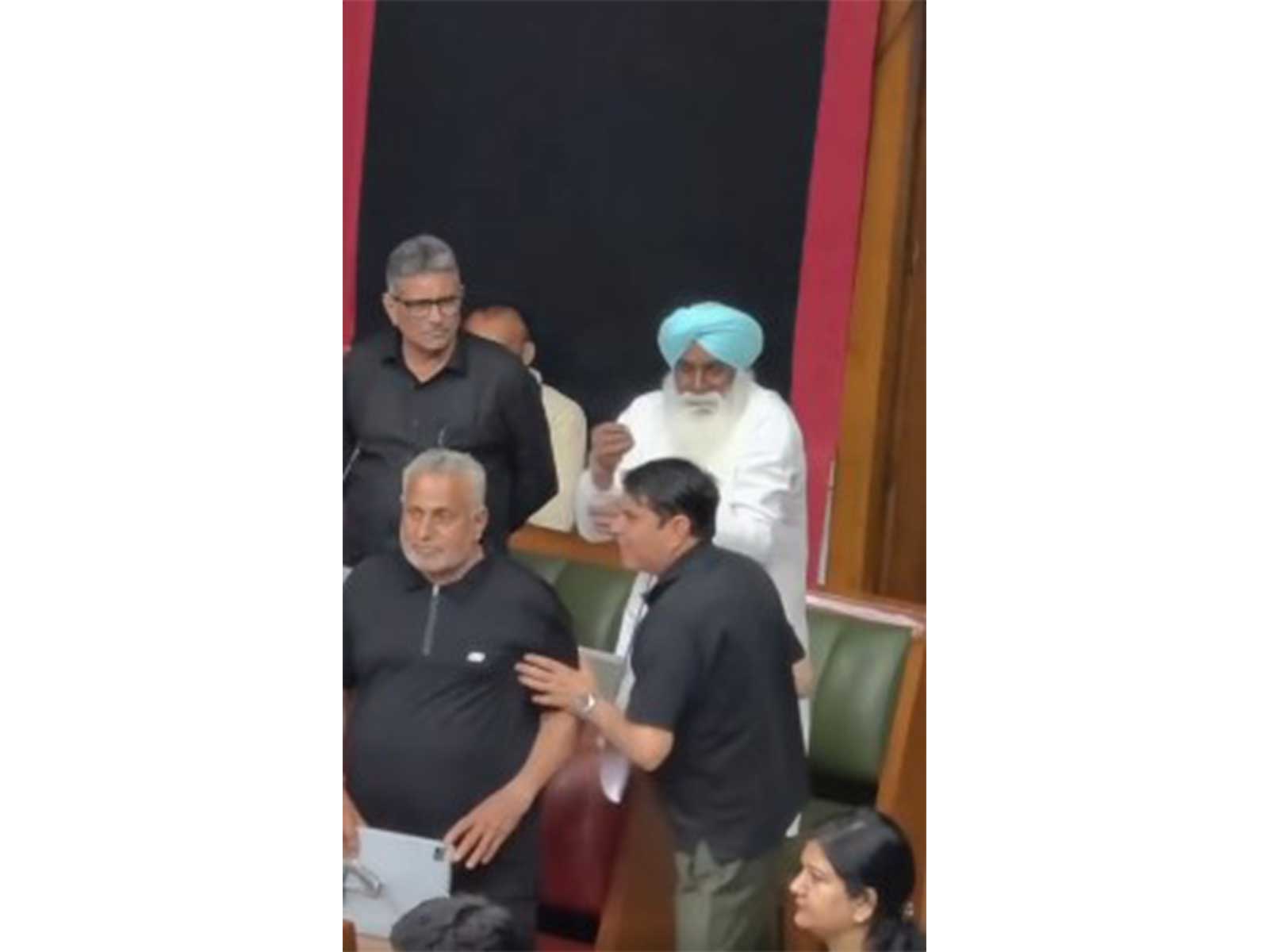 Ratia MLA Jarnail Singh in Legislative Assembly (Photo/X/@BJPSCMorcha)