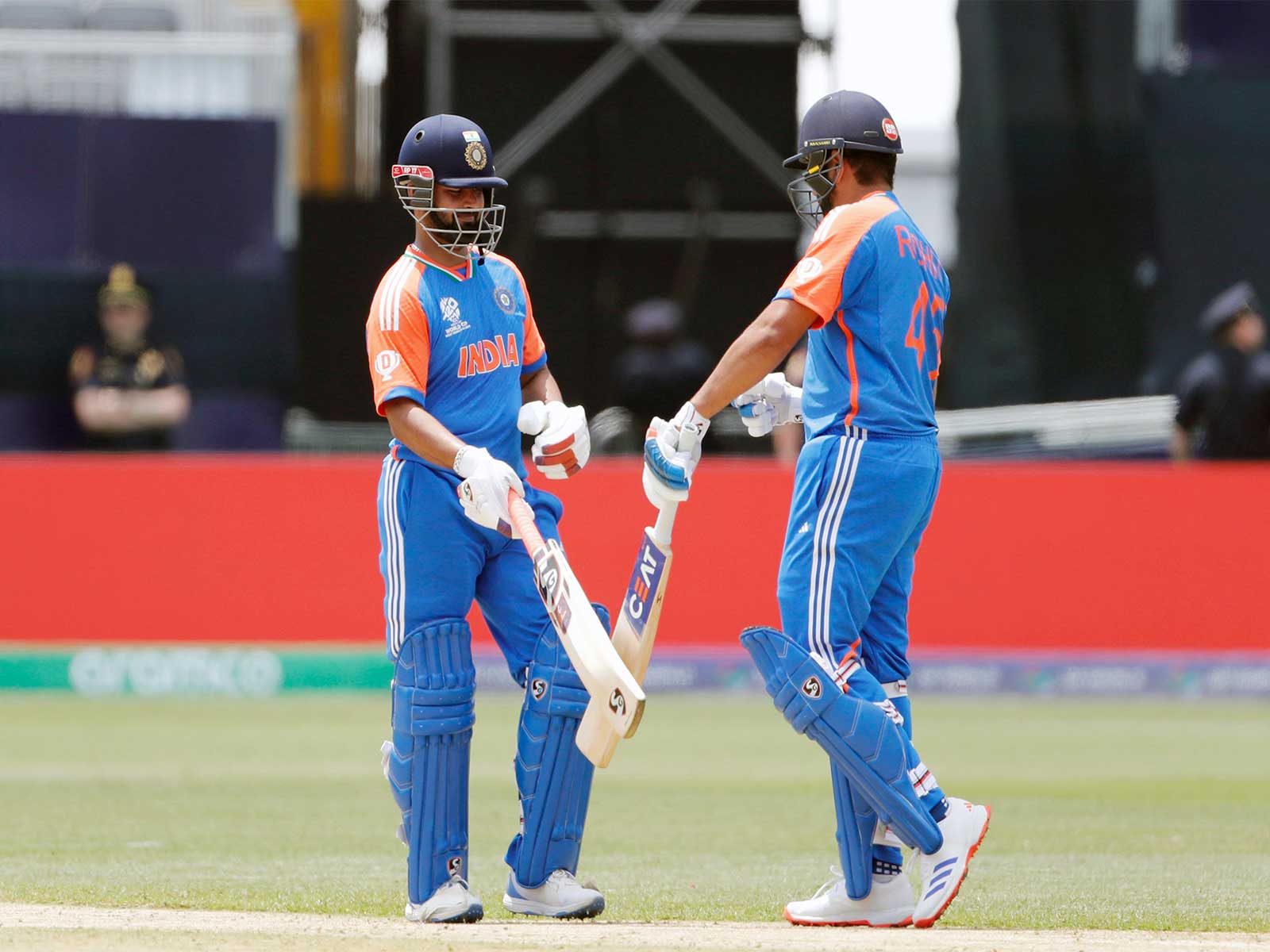 Rohit Sharma and Rishabh Pant. (Photo/ANI)