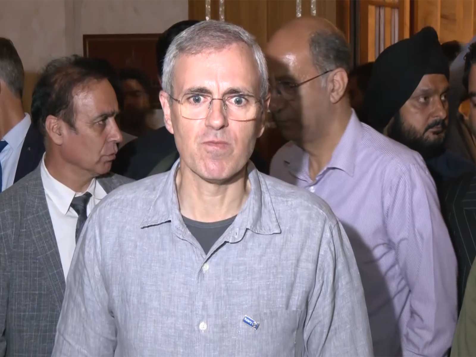 Jammu and Kashmir CM Omar Abdullah (Photo/ANI)