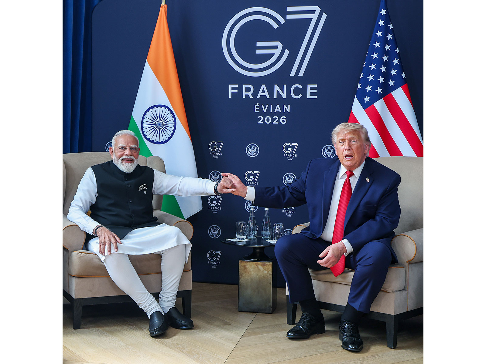 Prime Minister Narendra Modi with US President Donald Trump (File Photo/DRP PMO)