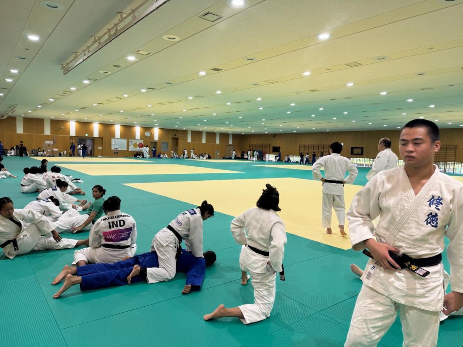 Judo players in action (Photo: SAI Media)