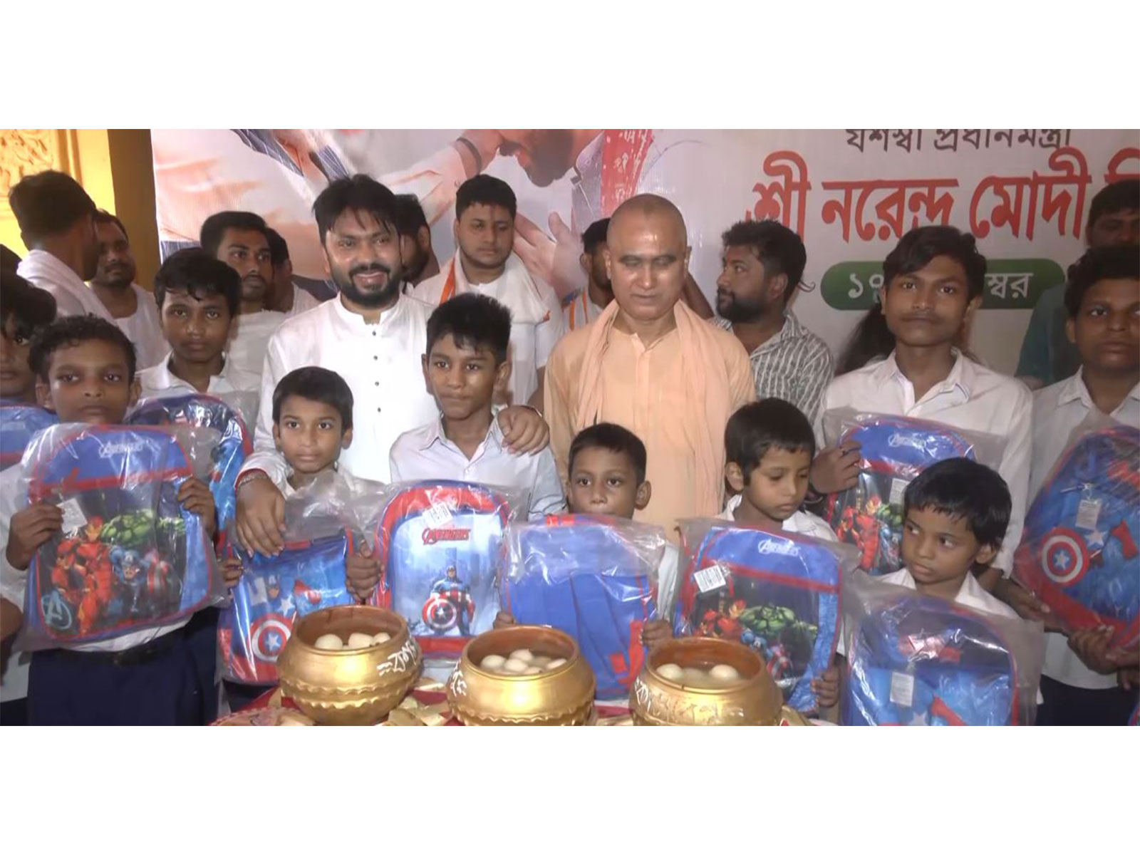 PM Narendra Modi birthday celebration in West Bengal (Photo/ANI)
