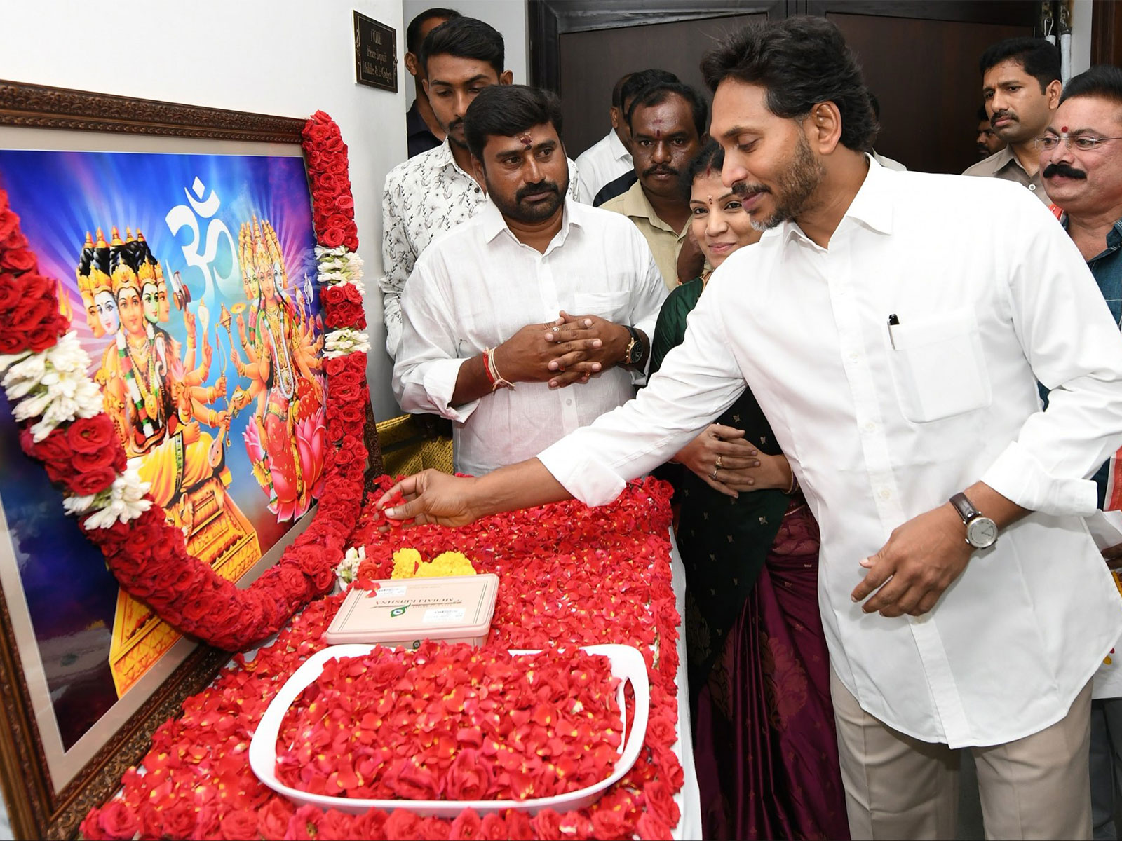 Former Chief Minister and YSRCP President YS Jagan Mohan Reddy (Photo/@ysjagan)