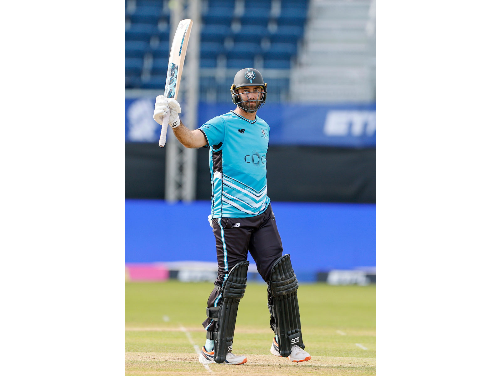 Glenn Maxwell celebrating his fifty. (Photo: ETPL)