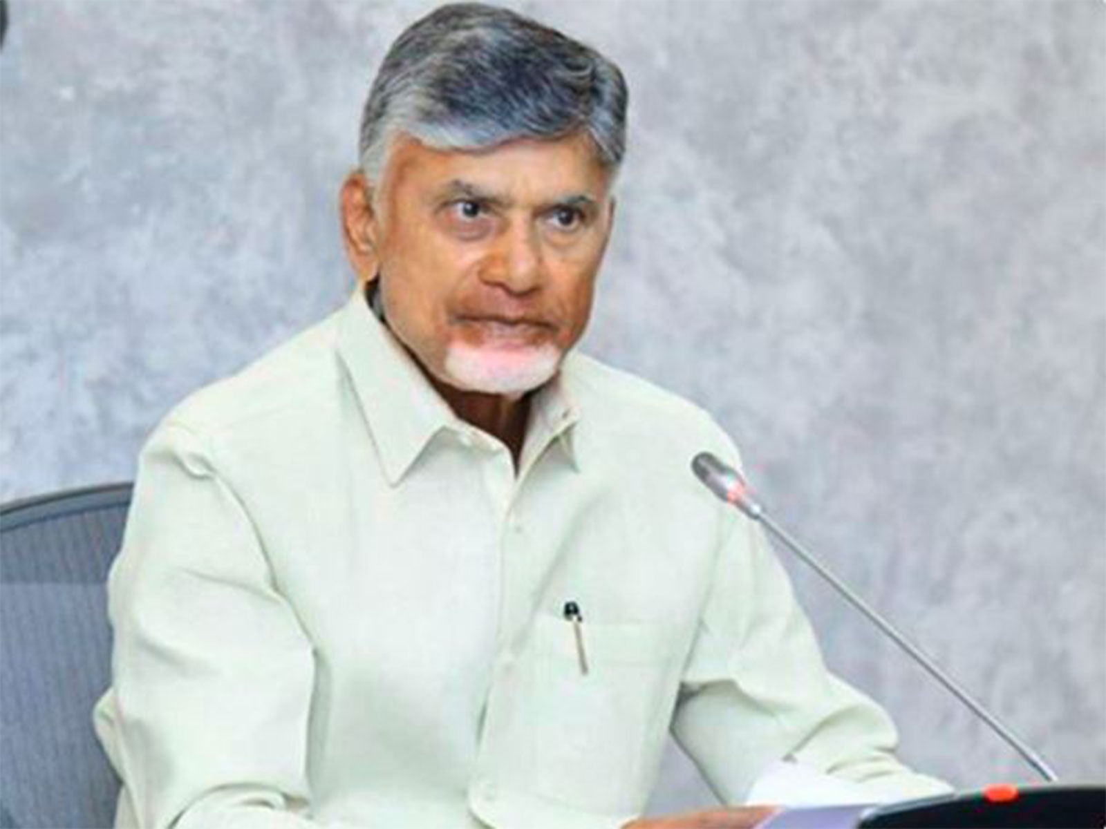 Andhra Pradesh CM N Chandrababu Naidu (File Photo/ANI)