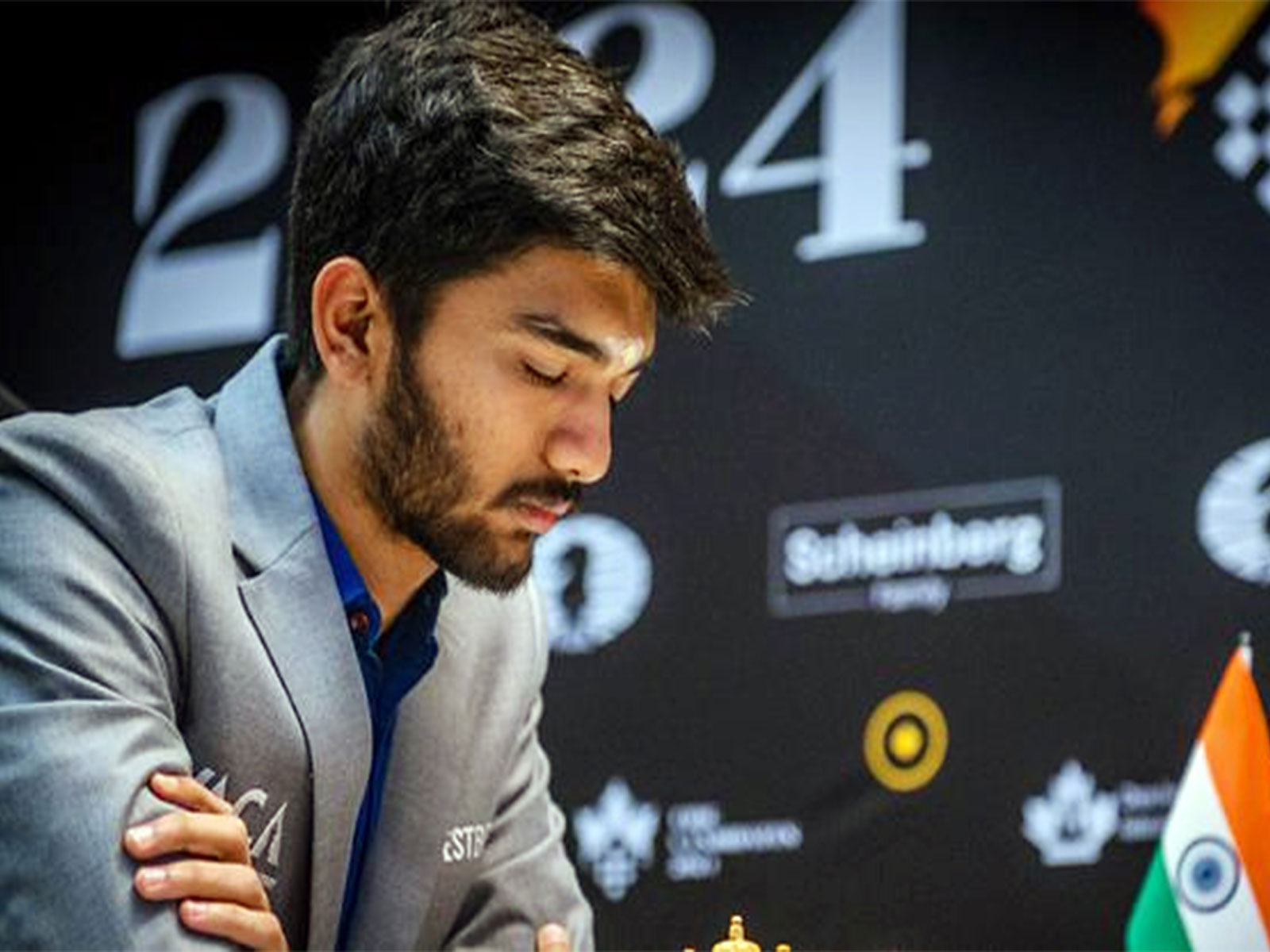 Indian GM D Gukesh (File Photo/ANI)