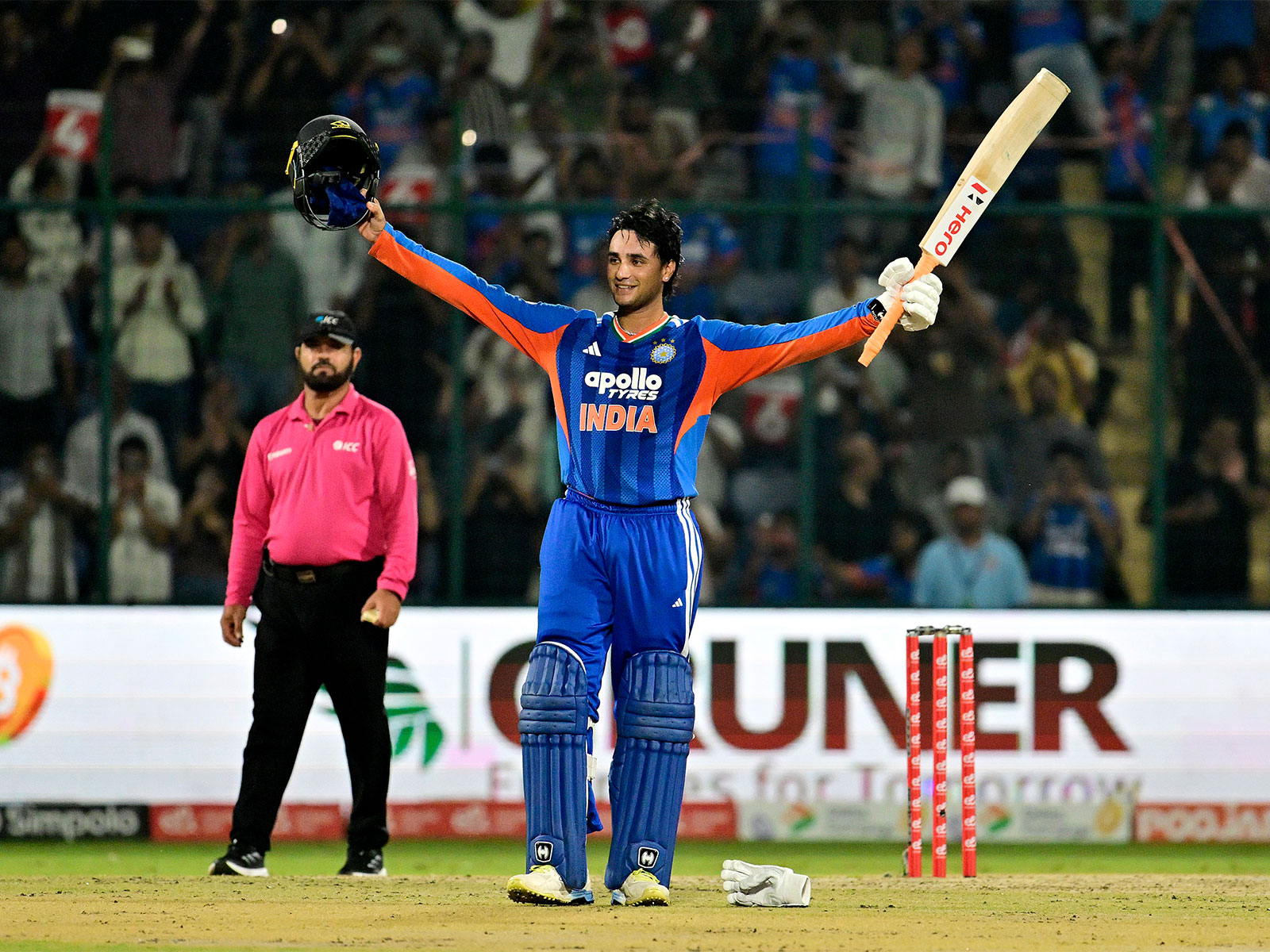 Abhishek Sharma. (Photo: ANI)