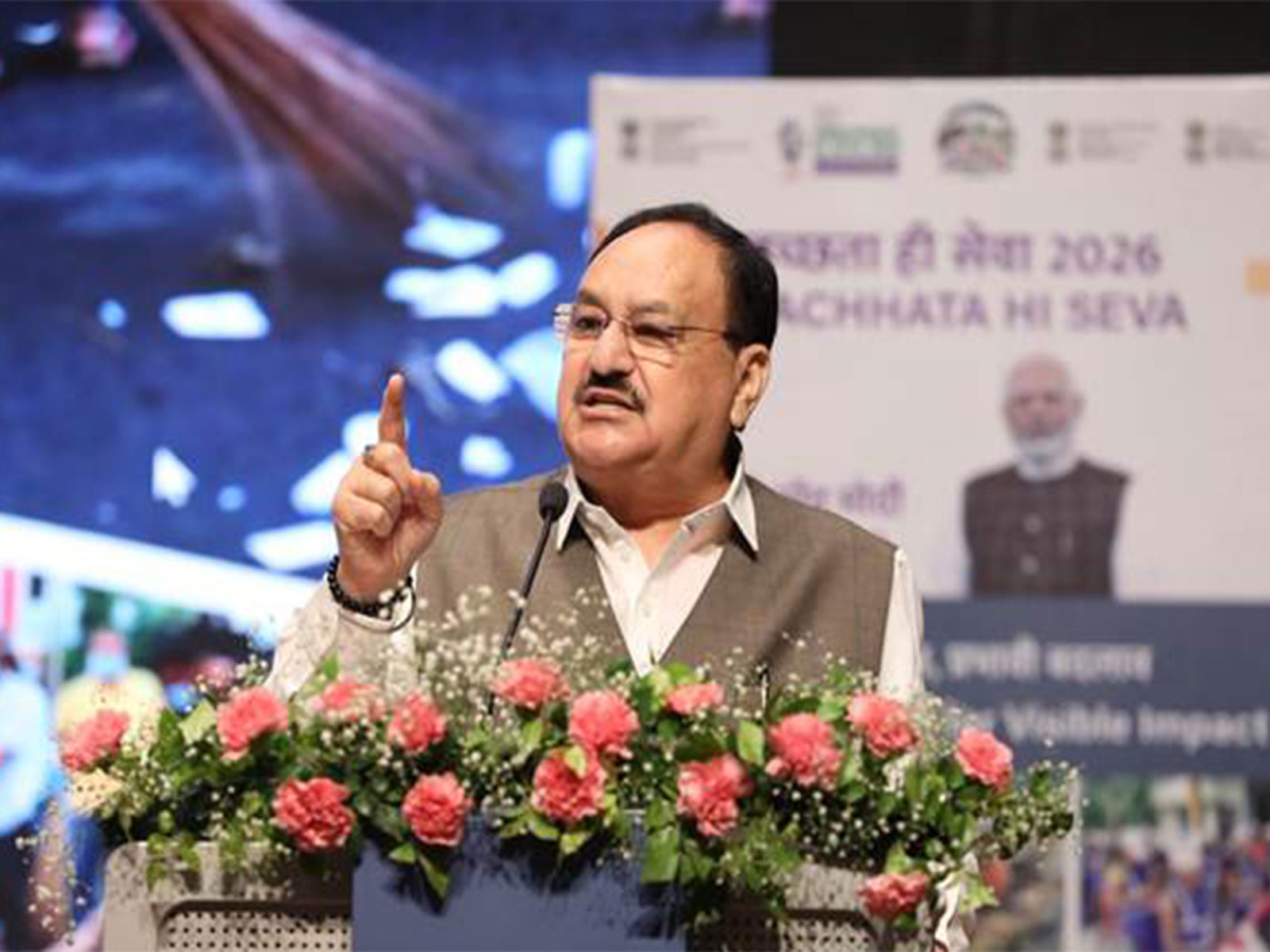 Union health minster JP Nadda (Photo/PIB)