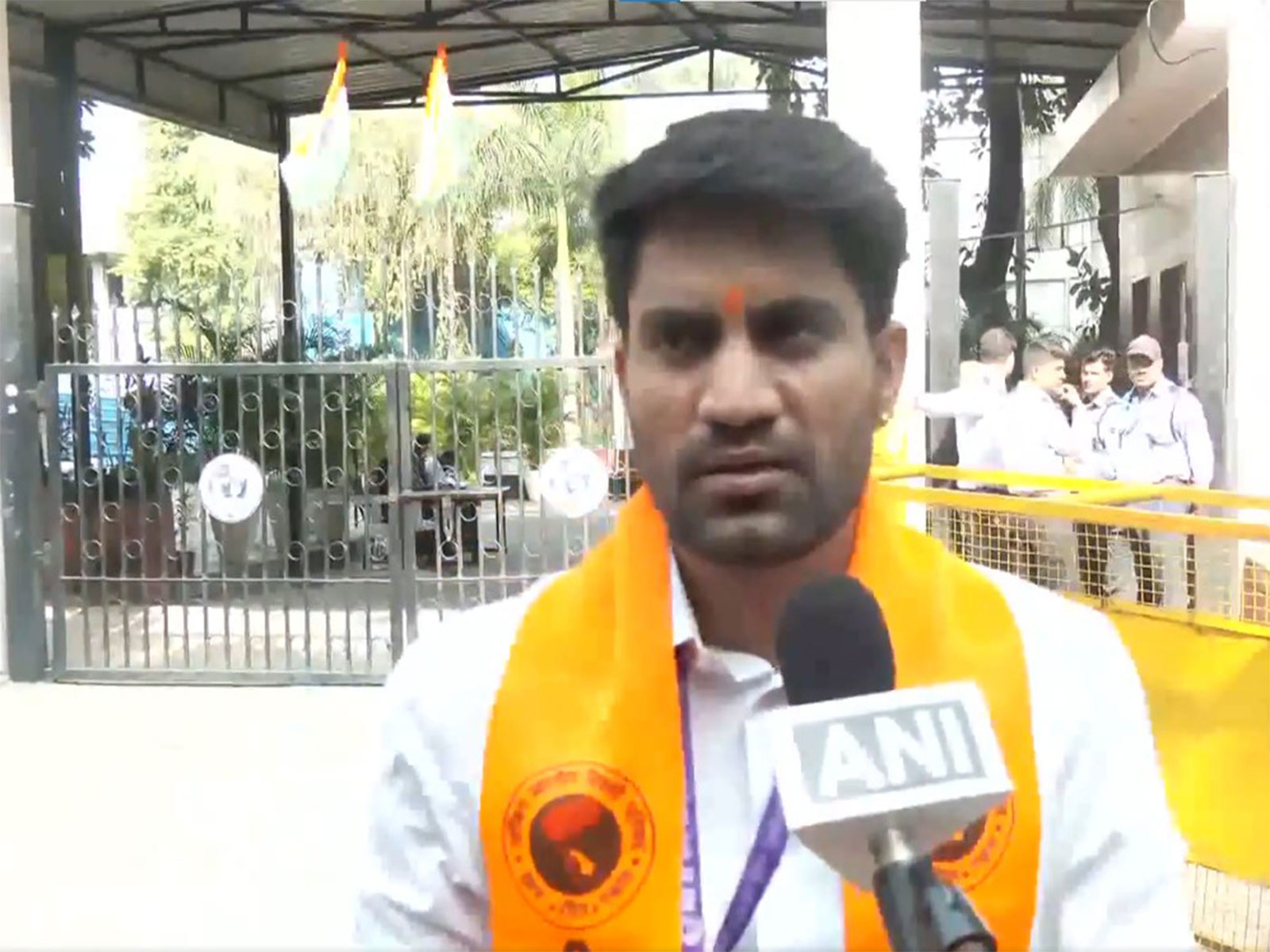 ABVP candidate Lakshay Raj Singh (Photo/ANI)