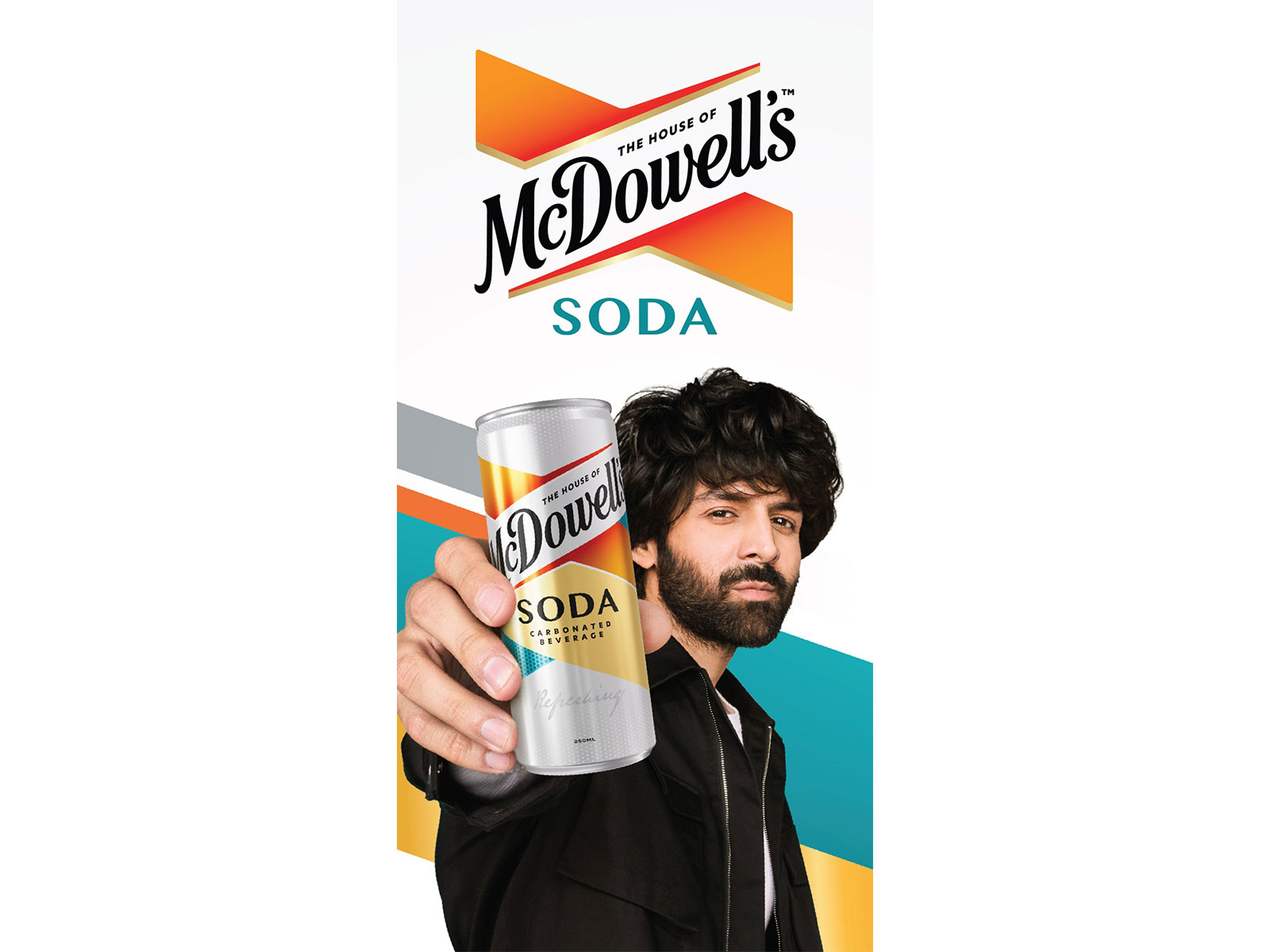 Kartik Aaryan unveils House of McDowell’s Soda’s new ‘Yaari Ki Nayi Vibe’ campaign, celebrating modern friendship & a sleek new design.