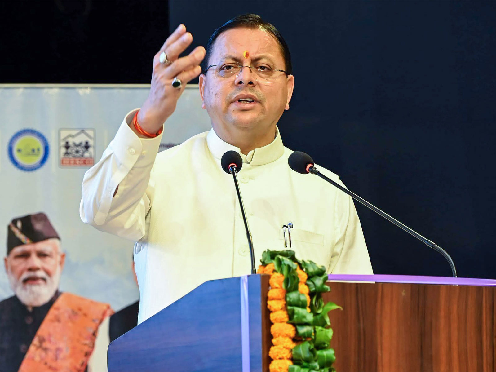 Uttarakhand CM Pushkar Singh Dhami (File photo/ANI)