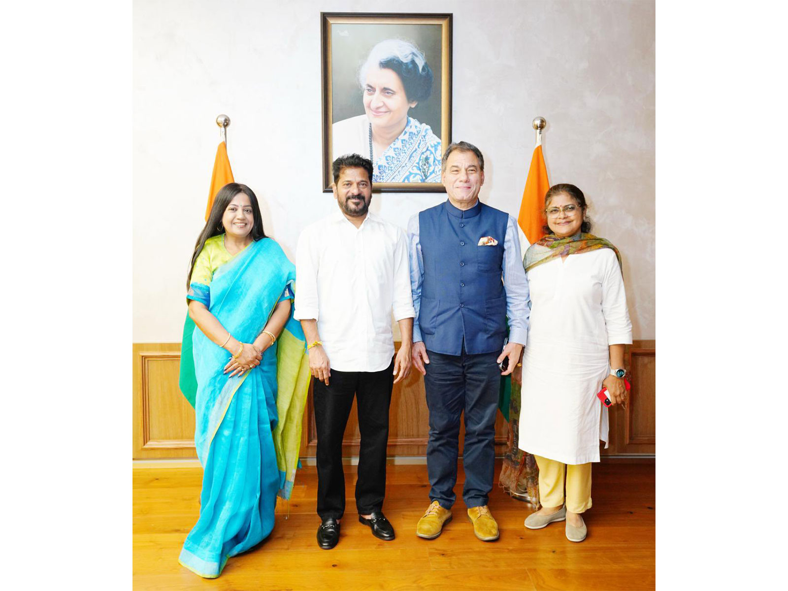 Telangana CM Revanth Reddy meets delegation of leading UK business schools and universities (File photo: X/@revanth_anumula)