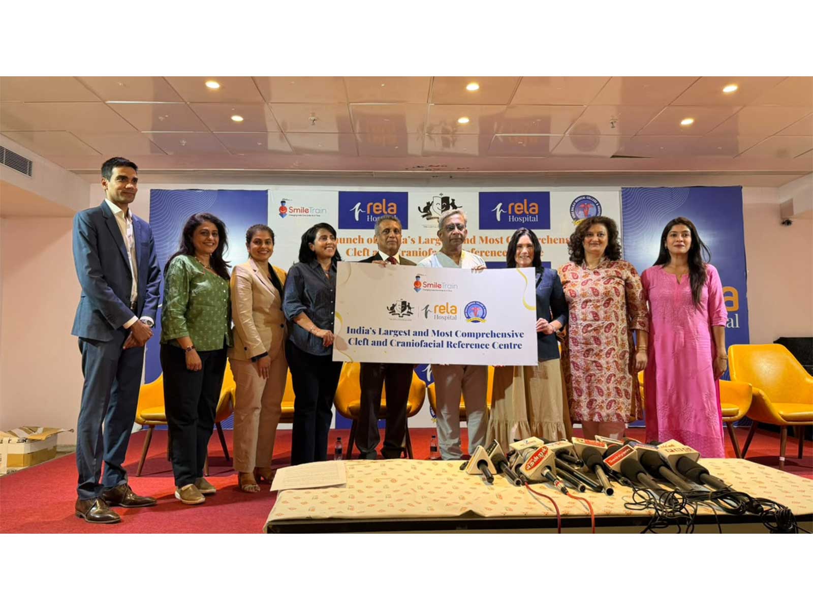 Smile Train India Launches Comprehensive Cleft Care Reference Centre at Dr. Rela Institute, Chennai