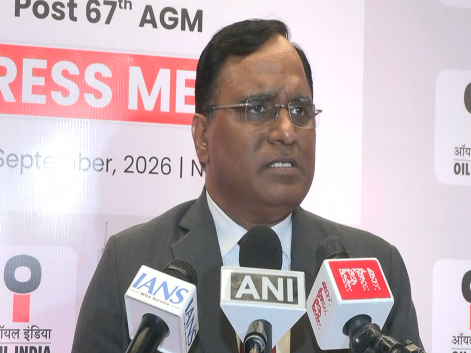 Ranjit Rath, Oil India Chairman and Managing Director (CMD) (Photo/ANI)
