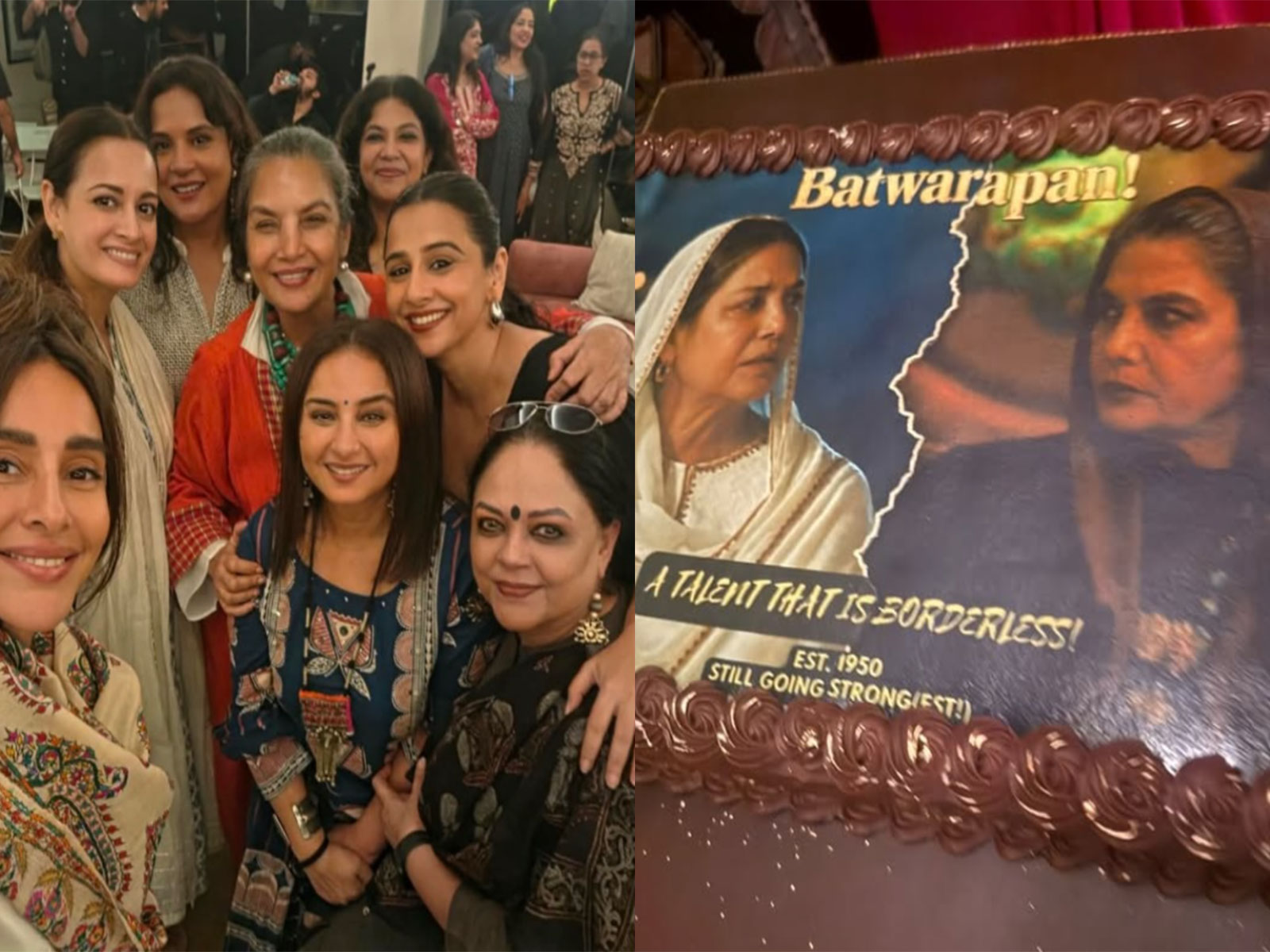 Shabana Azmi celebrates her 76th birthday (Photos/instagram/@azmishabana18)