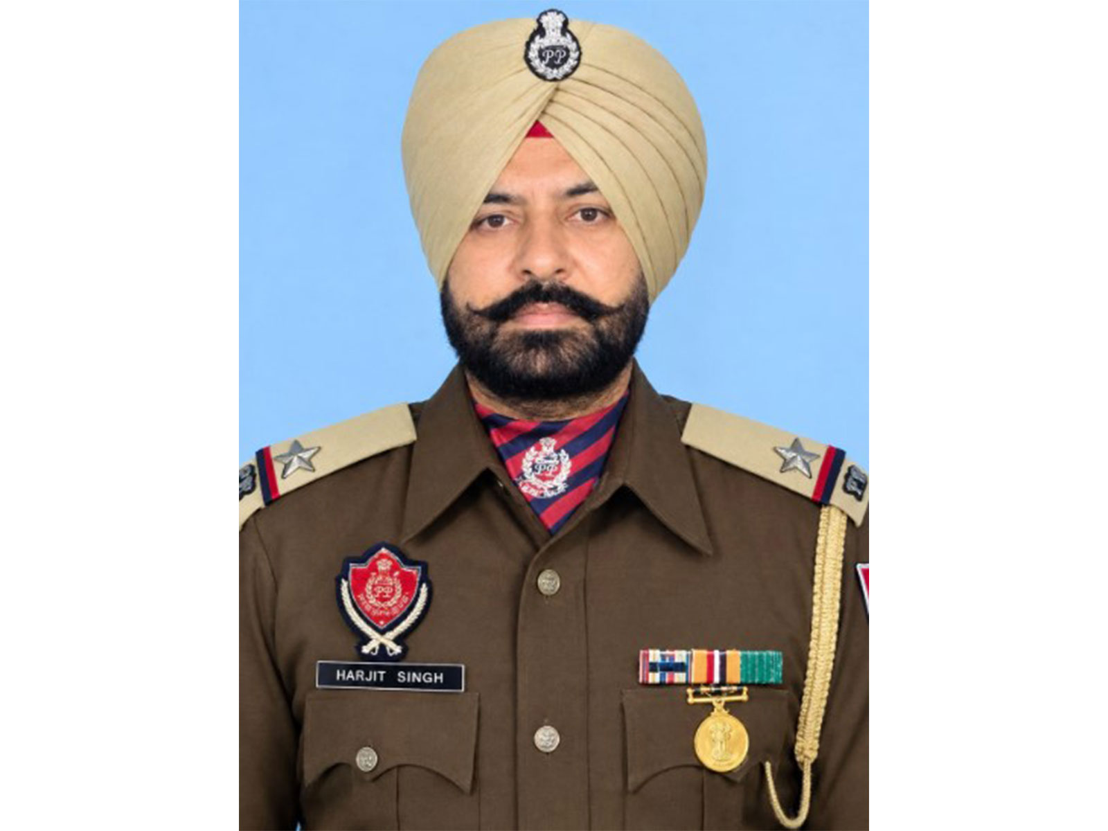 Late Assistant Sub-Inspector (ASI) Harjit Singh (Photo/X/@BhagwantMann)
