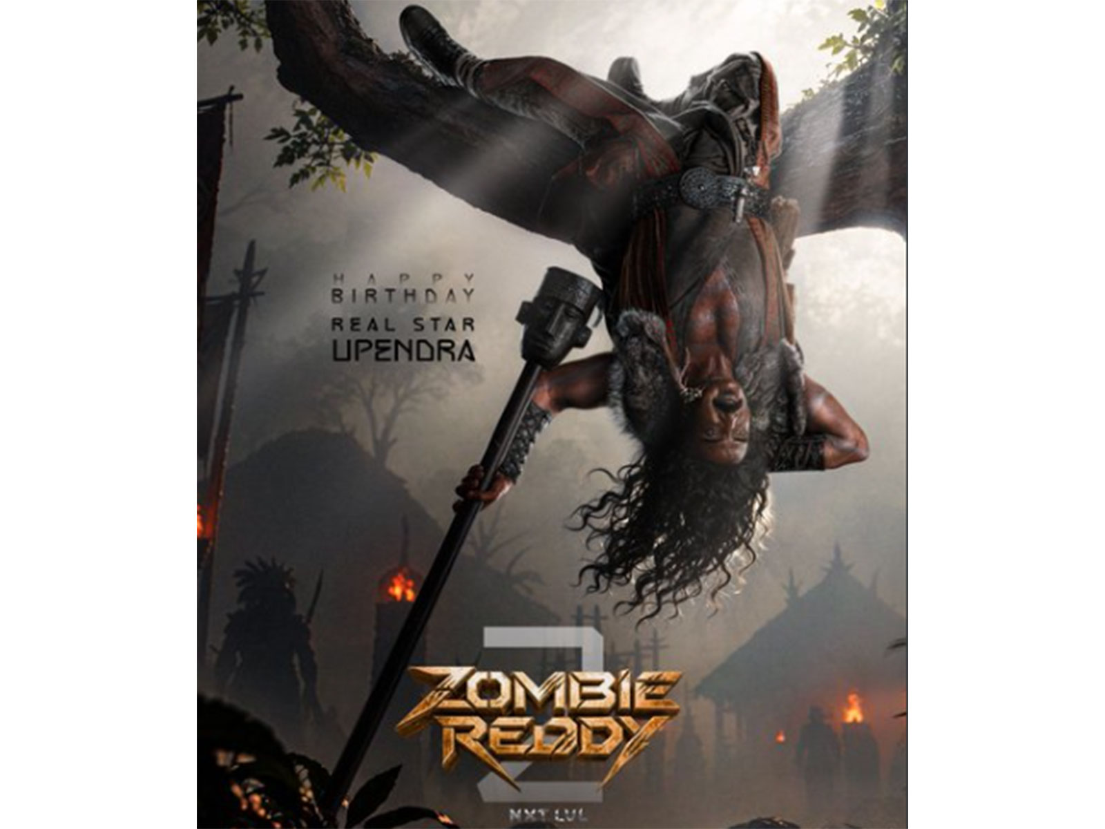 First look of Upendra from Zombie Reddy 2 NXT LVL (Photo/X/@@peoplemediafcy)
