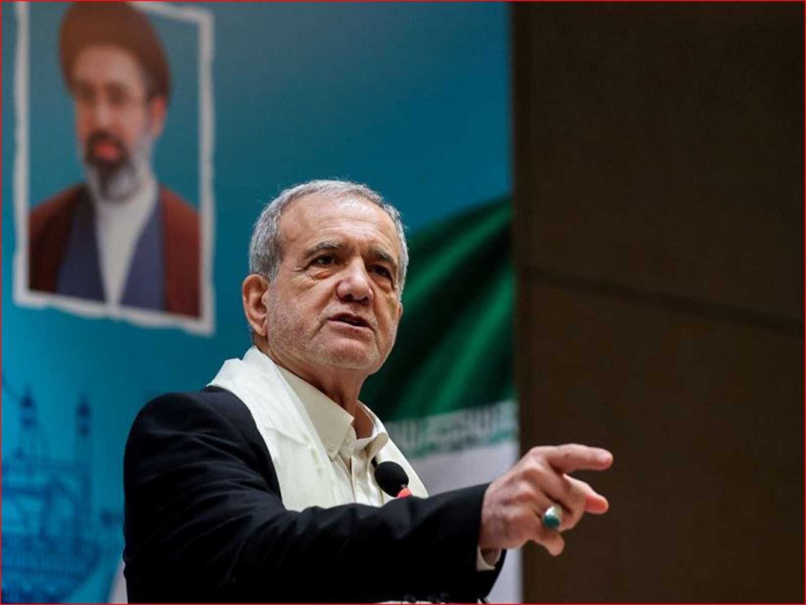 Iranian President Masoud Pezeshkian (Photo/X@Iran_in_India)