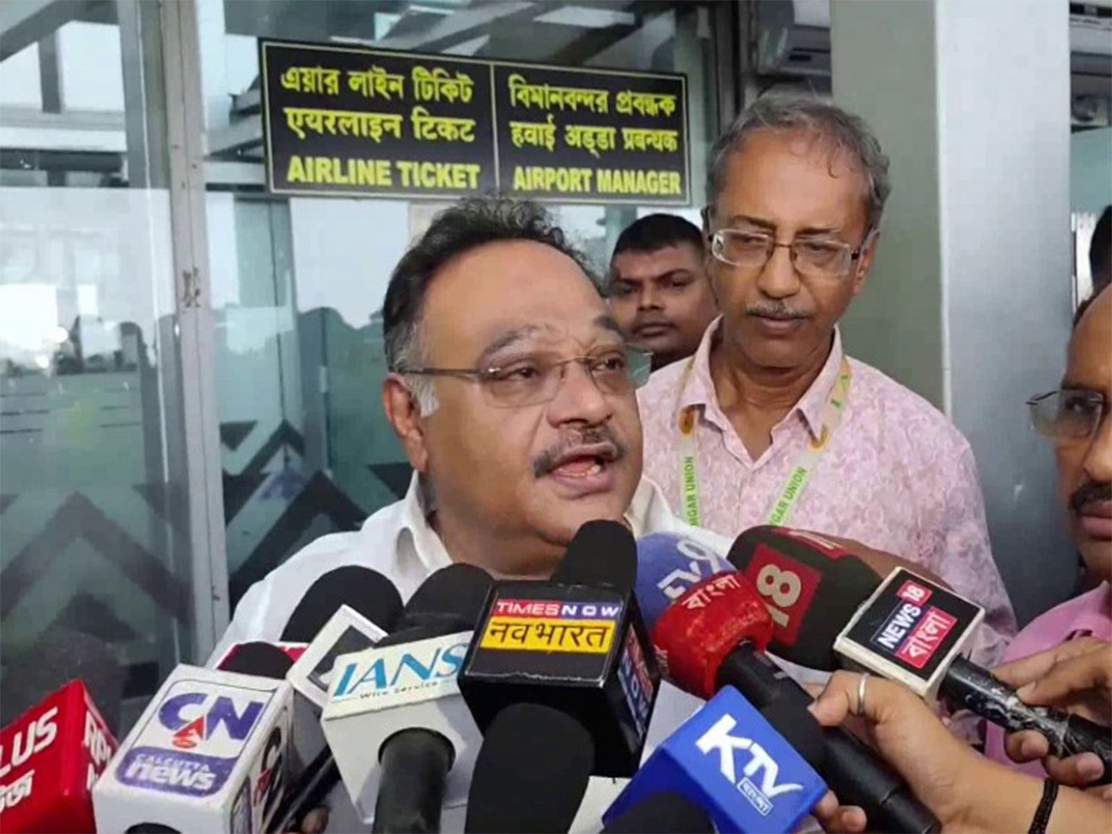 West Bengal BJP President Samik Bhattacharya (Photo/ANI)