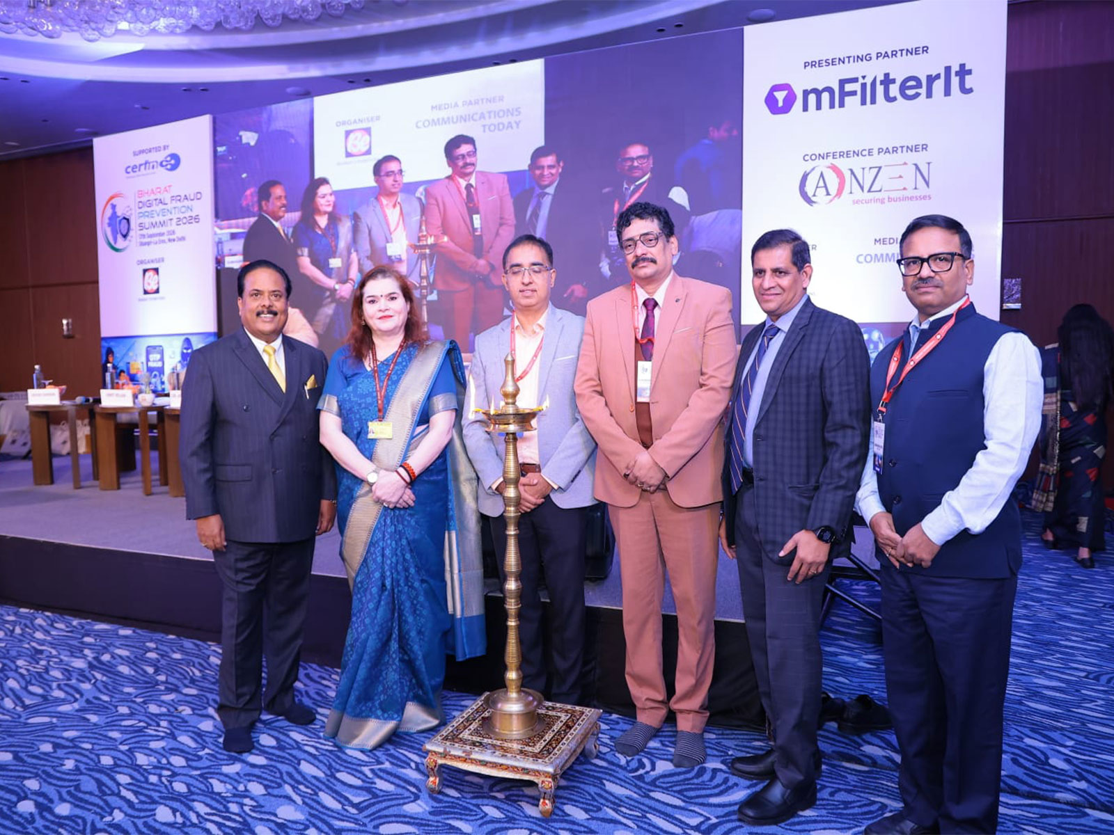 Shashi Dharan, Dr. Anju Rathi Rana, Law Commission of India, Amit Relan, mFilterIt, A Robert J Ravi, BSNL, Ravada A. Chandra Sekhar IPS, Kerala Police, Subhashish Gupta, HDFC Bank