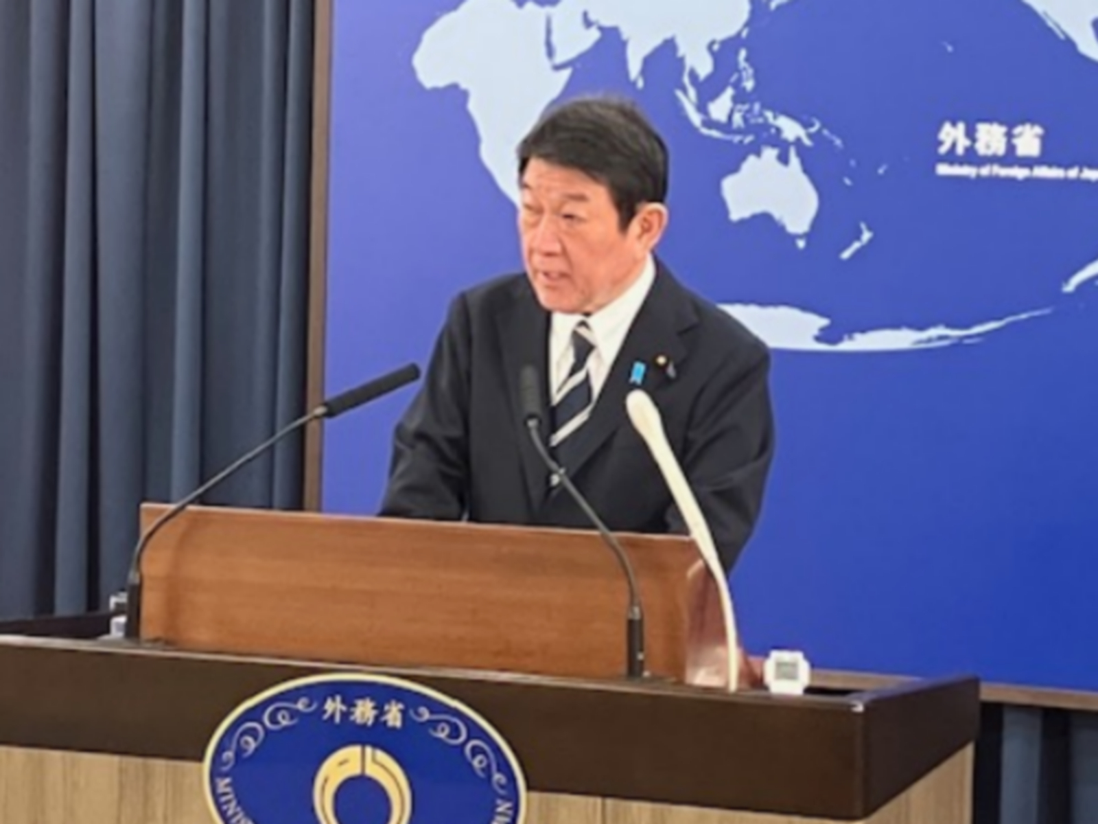 Japan Foreign Affairs Minister Toshimitsu Motegi (Photo/ANI)