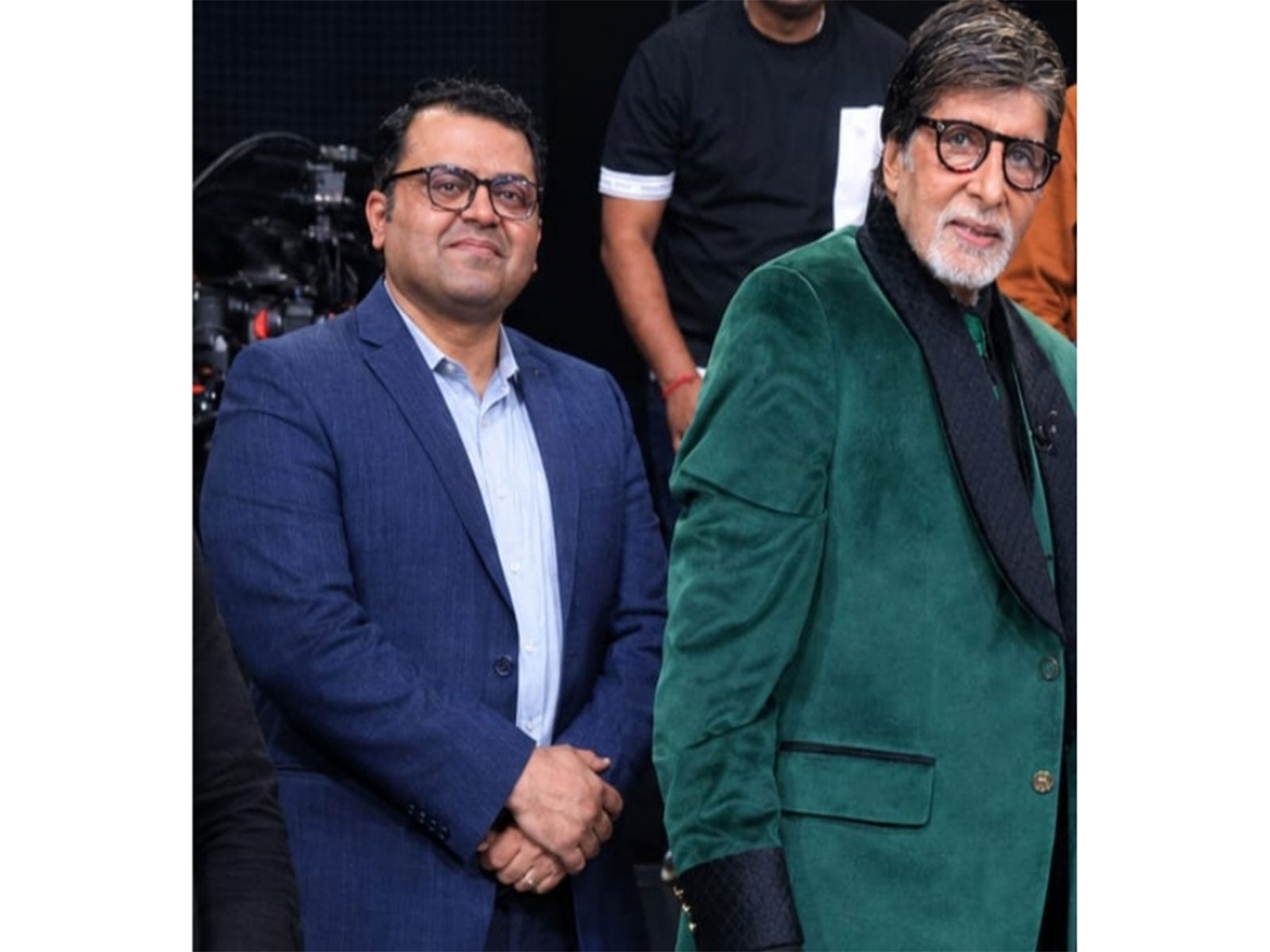 The Omega Heist Author Madhav Das Meets Legendary Indian Actor Amitabh Bachchan