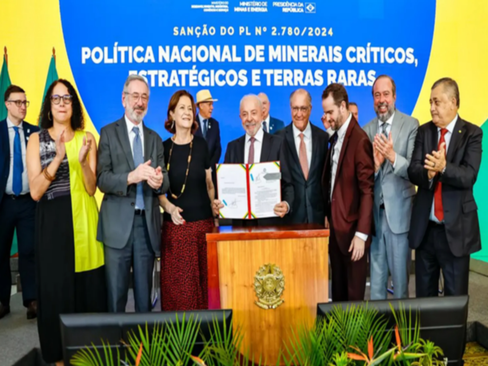 Brazilian President Luiz Inácio Lula da Silva signs critical minerals law (Photo/Brasil 247)