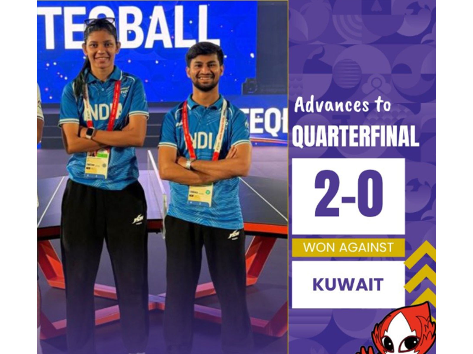 Quimcy Joaquim Dsouza (left) and Mohamed Anas Imran Beg (right) (Photo: @Media_SAI)