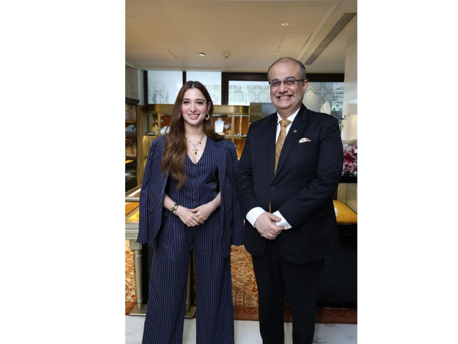 Tamannaah Bhatia & Anmol Ahluwalia, Area Director - Operation and General Manager