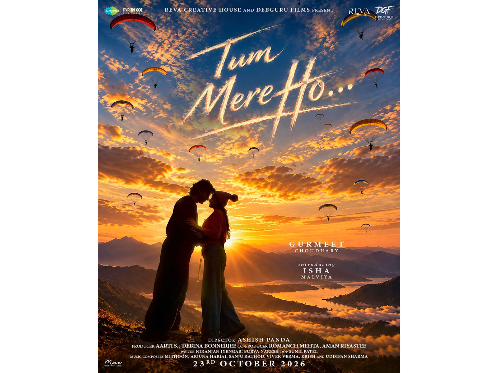 Poster of 'Tum Mere Ho...' (Photo/Instagram/@taranadarash)