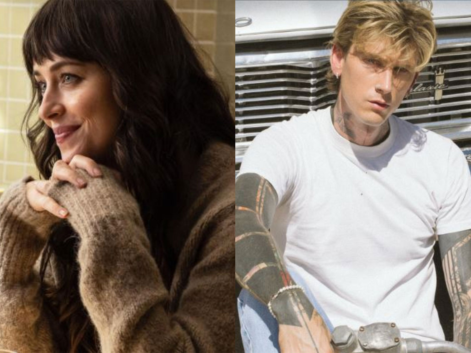 Dakota Johnson, MGK (Photo/Instagram/dakotajohnson,@machinegunkelly)