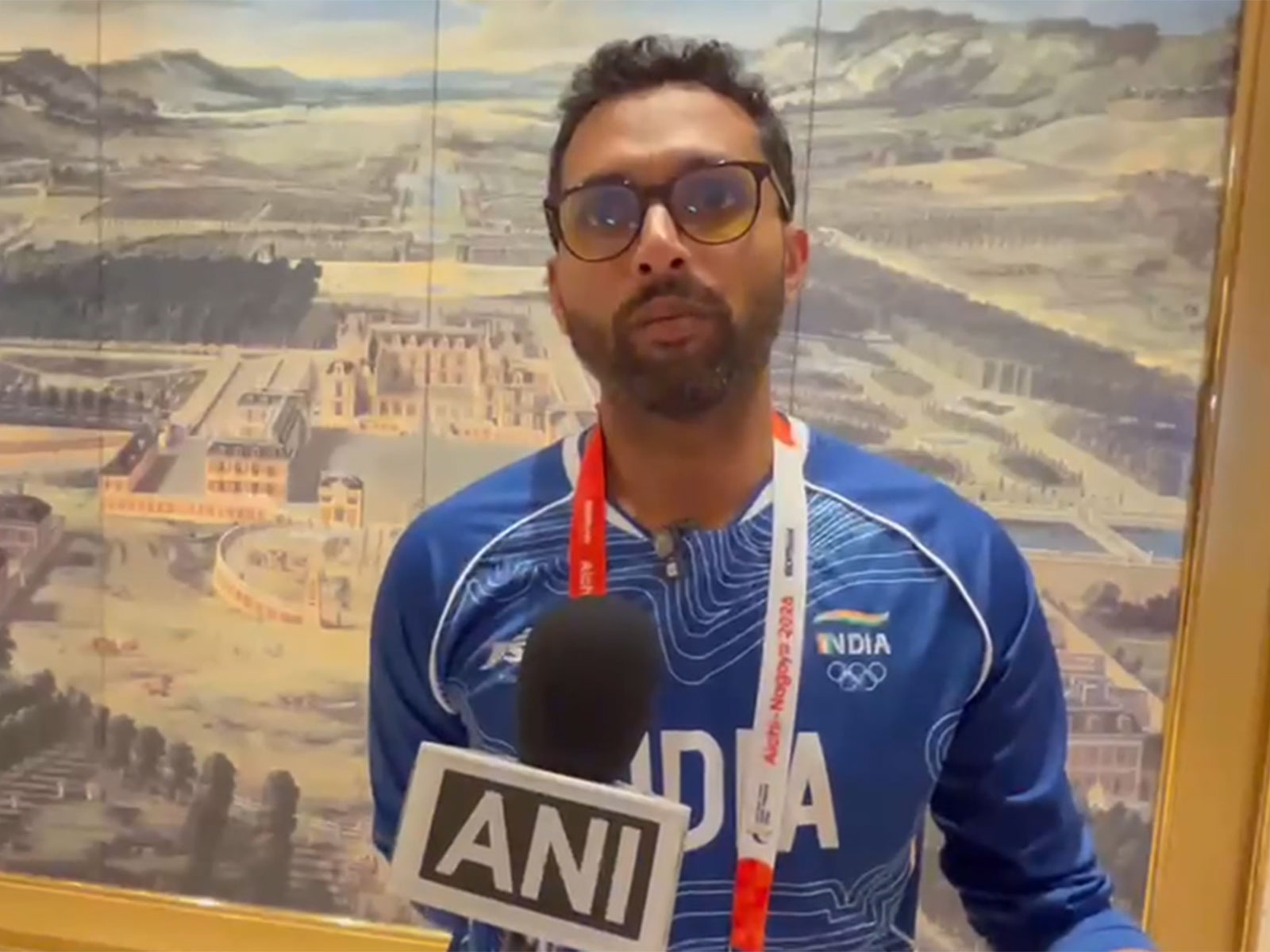 Indian badminton player HS Prannoy in Japan. (Photo: ANI)