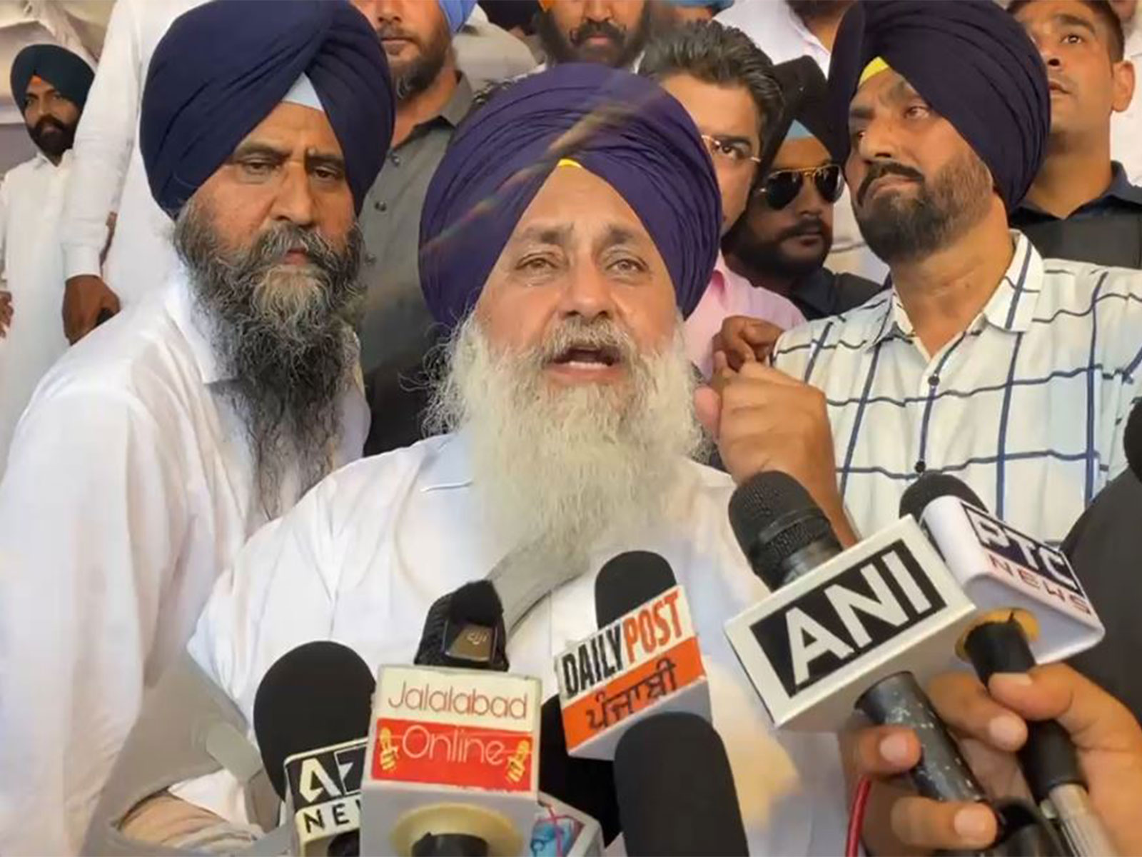 SAD president Sukhbir Singh Badal (Photo/ANI)