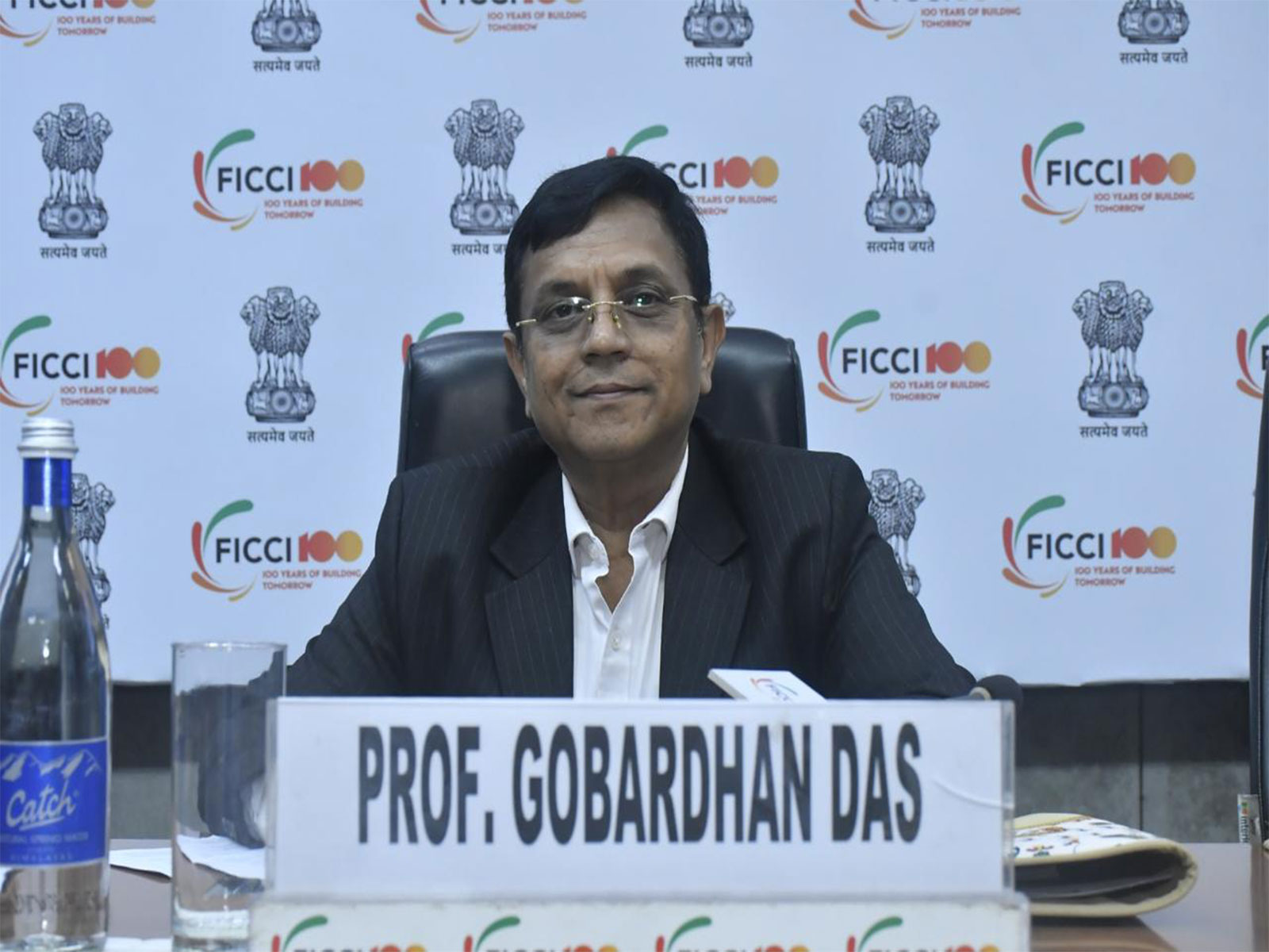  Prof. Gobardhan Das, Member, NITI Aayog (Photo/ANI)