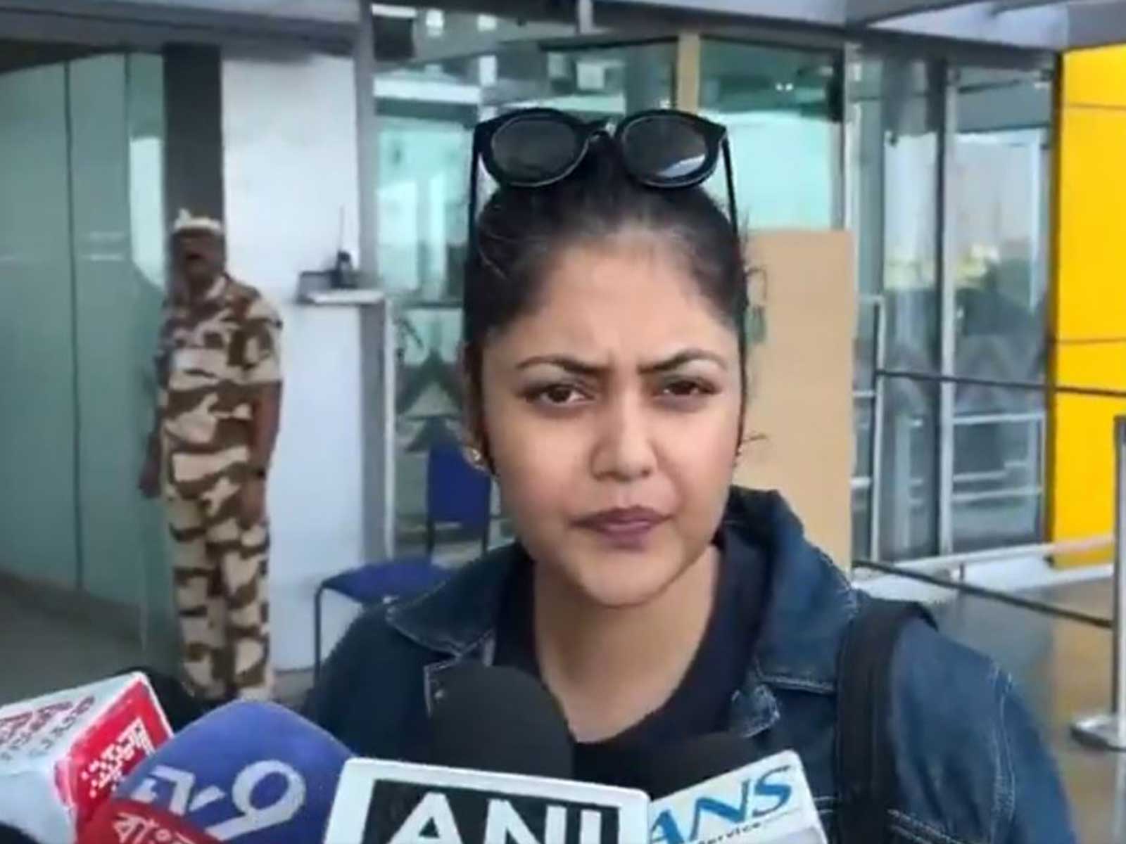 NCPI MP Saayoni Ghosh (Photo/ANI)