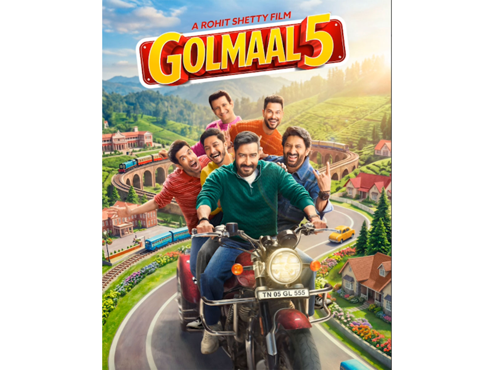 Golmaal 5 poster (Photo/instagram/@itsrohitshetty)