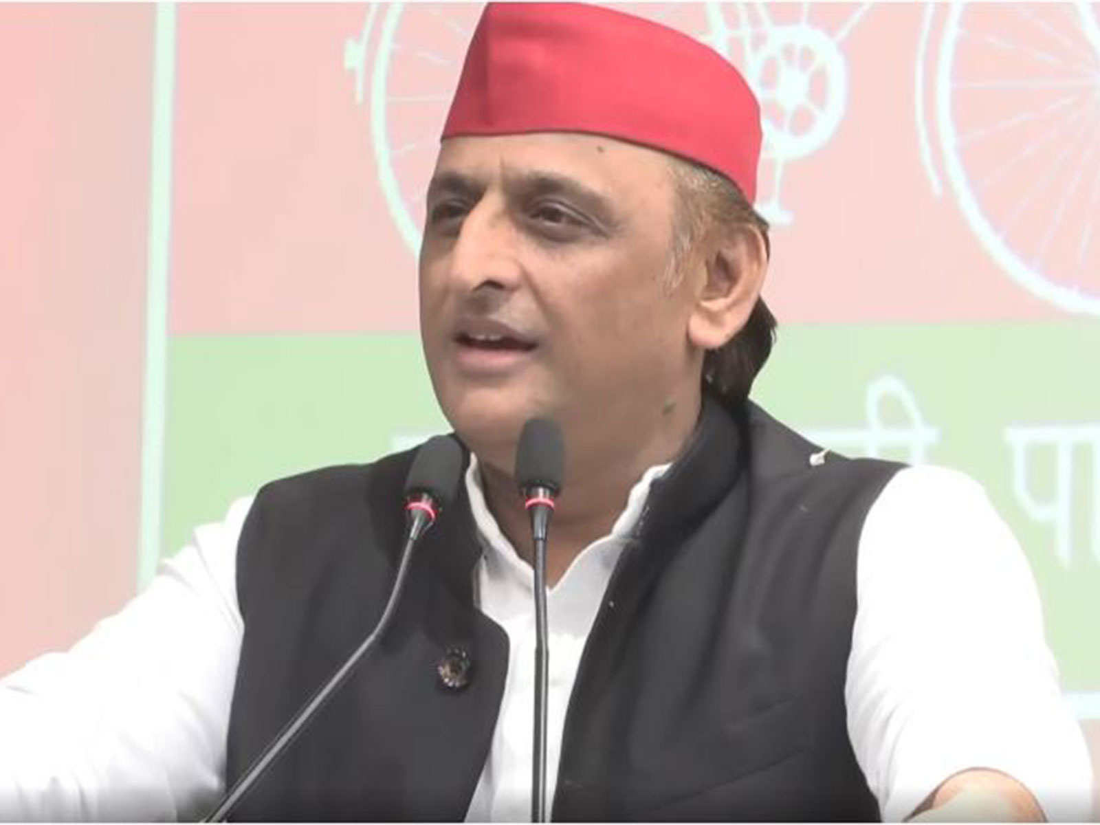 Samajwadi Party (SP) national president Akhilesh Yadav (Photo/ANI)